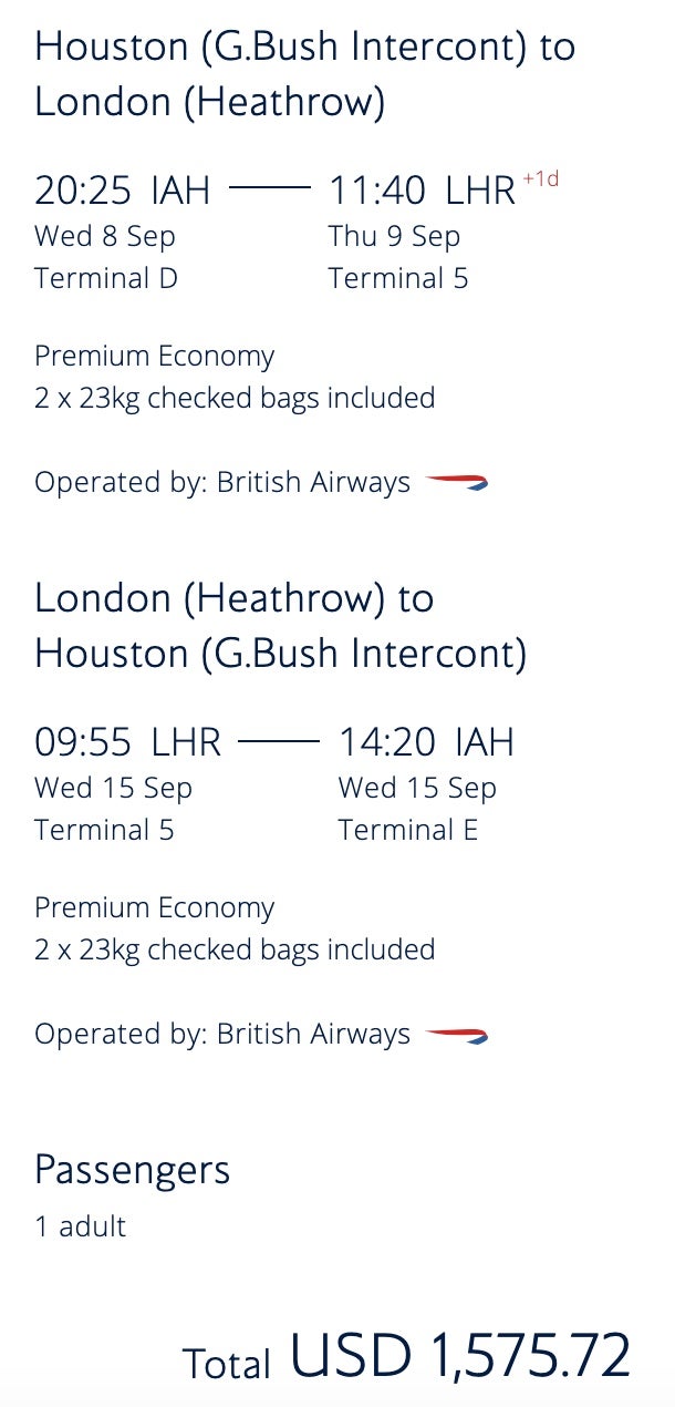When to Use the British Airways Travel Together Ticket The Points Guy