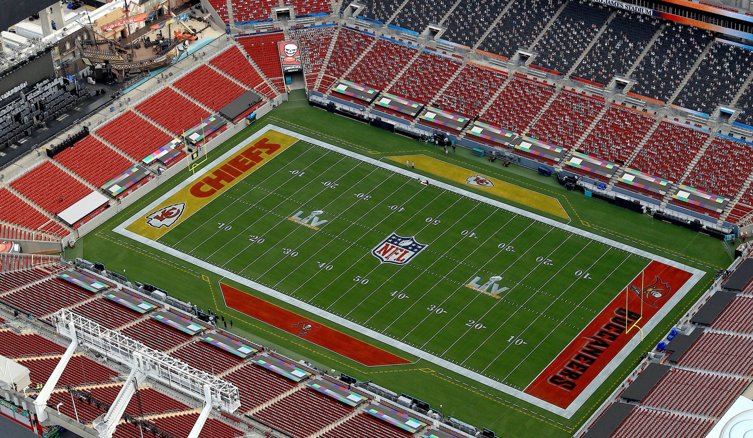 Raymond James Stadium in the Super Bowl: how many NFL finals has it held? -  AS USA