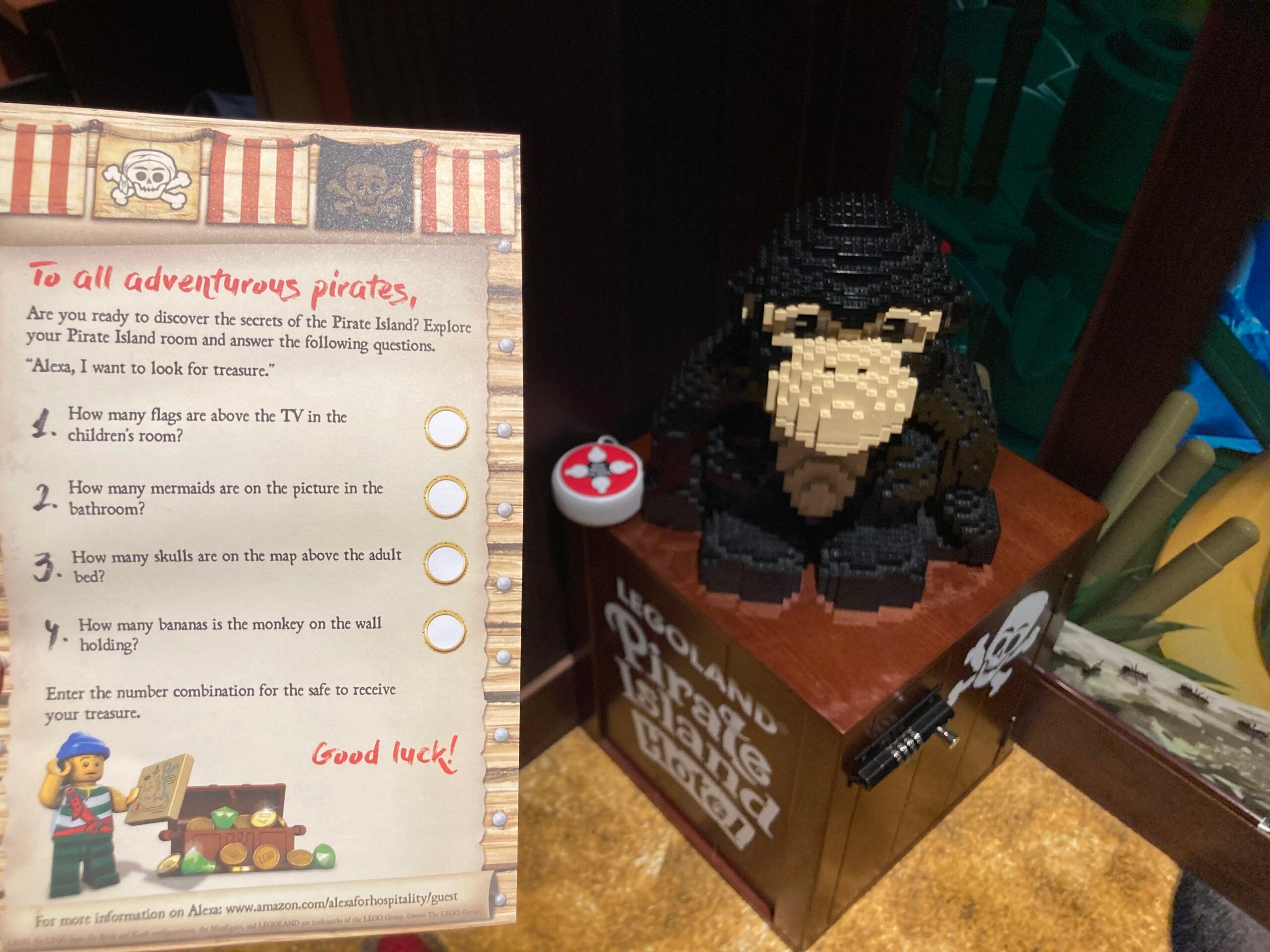 Legoland treasure hunt online answers