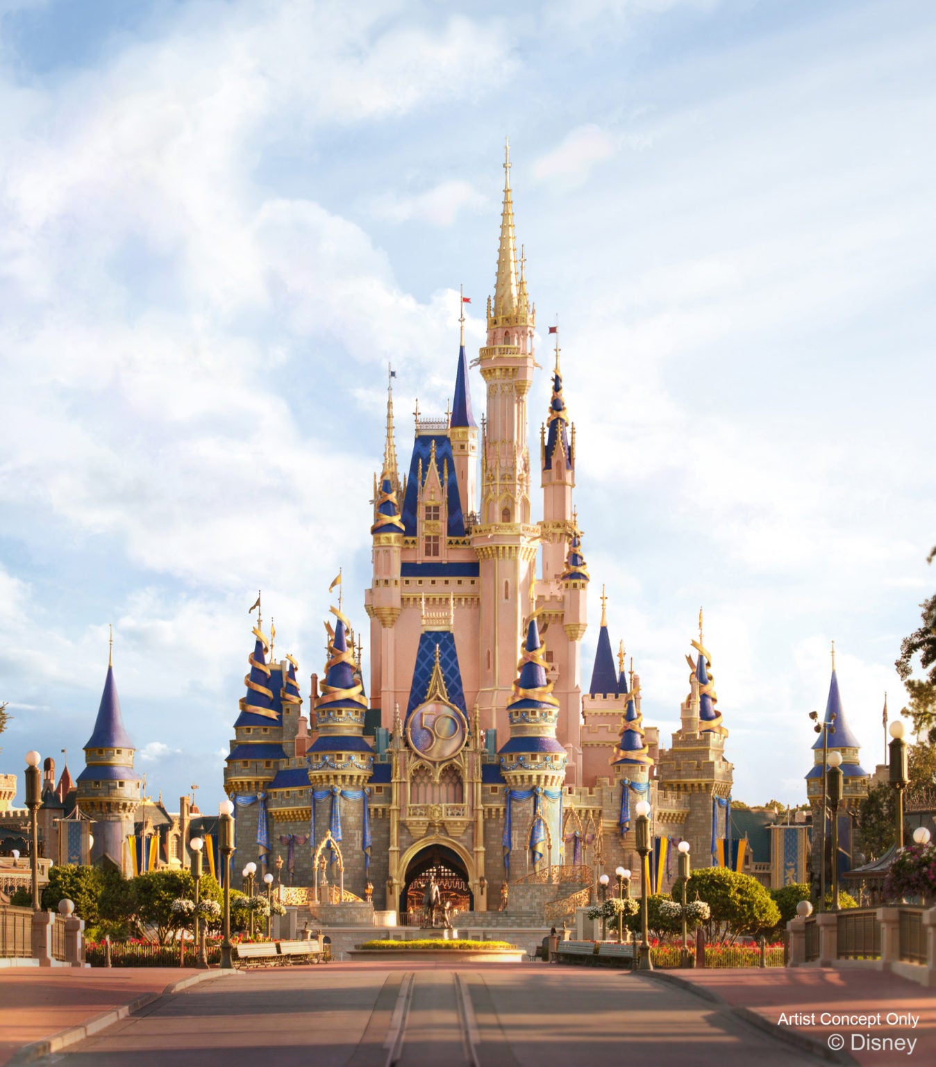 disney 50th toy castle