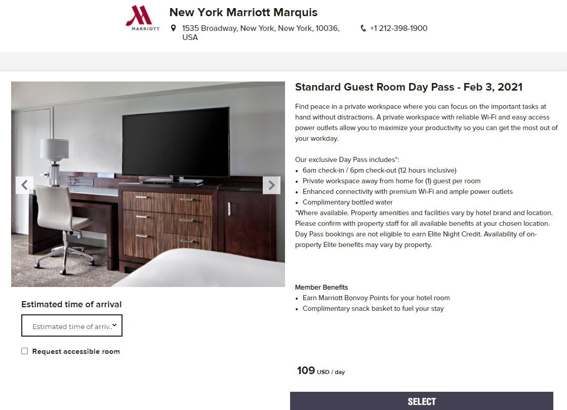 I put Marriott's Day Pass program to the test What you need to know about elite nights, points
