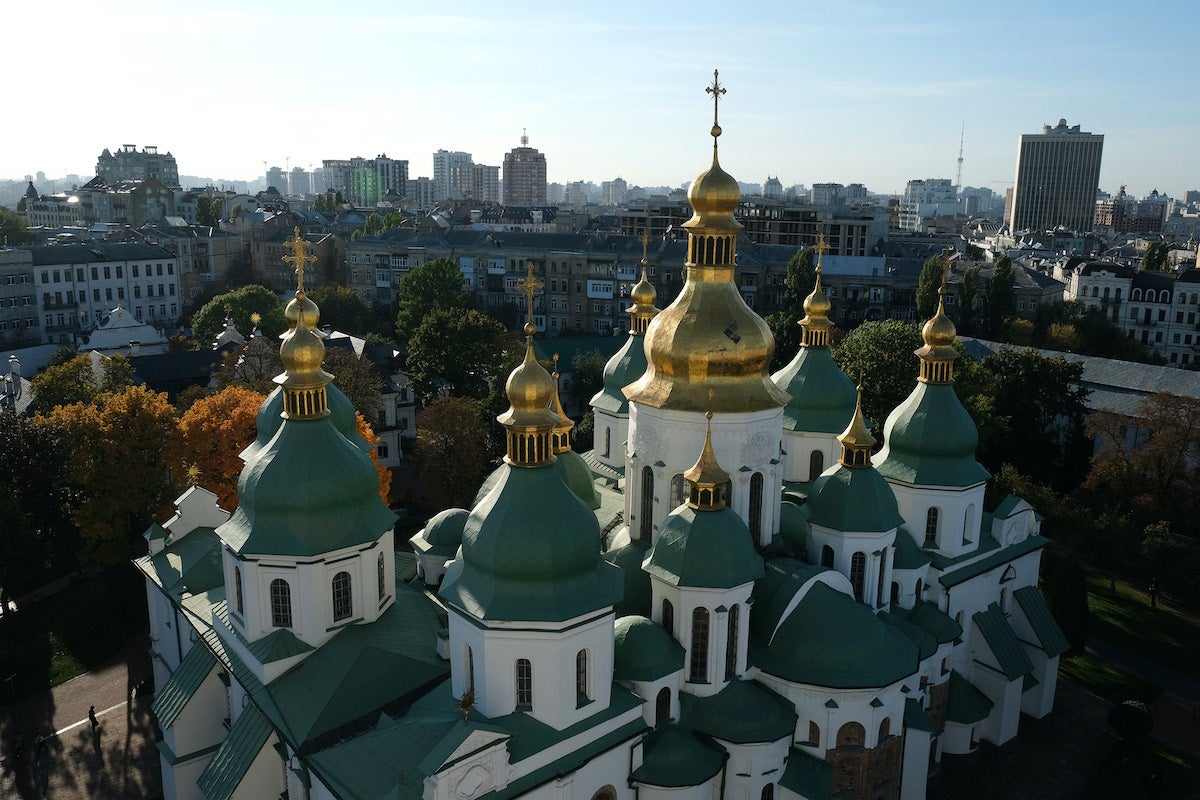 St. Sophia's Cathedral in Kyiv Ukraine