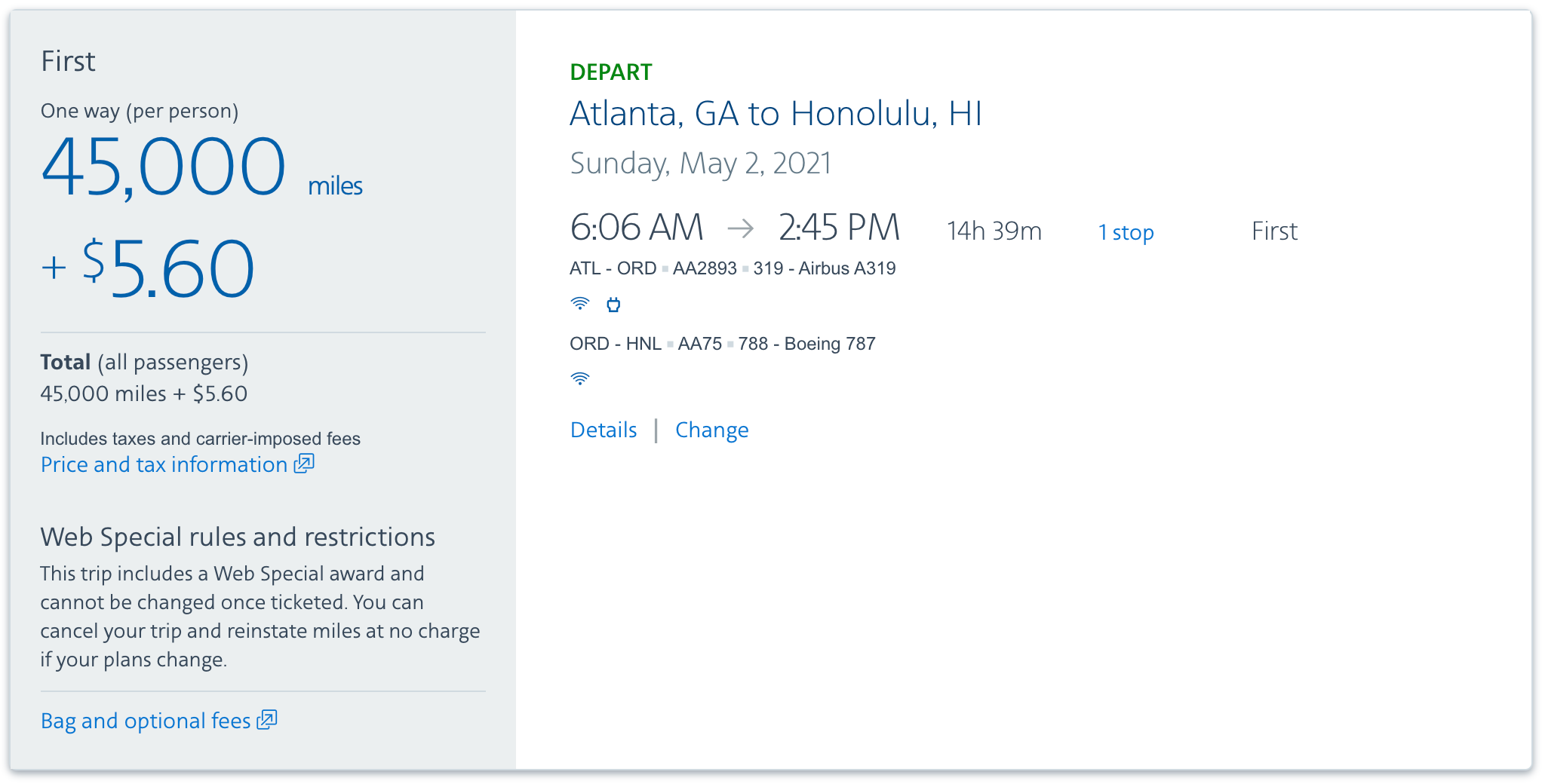 Fly To Hawaii In Lie Flat First Class For Just 45 000 Miles