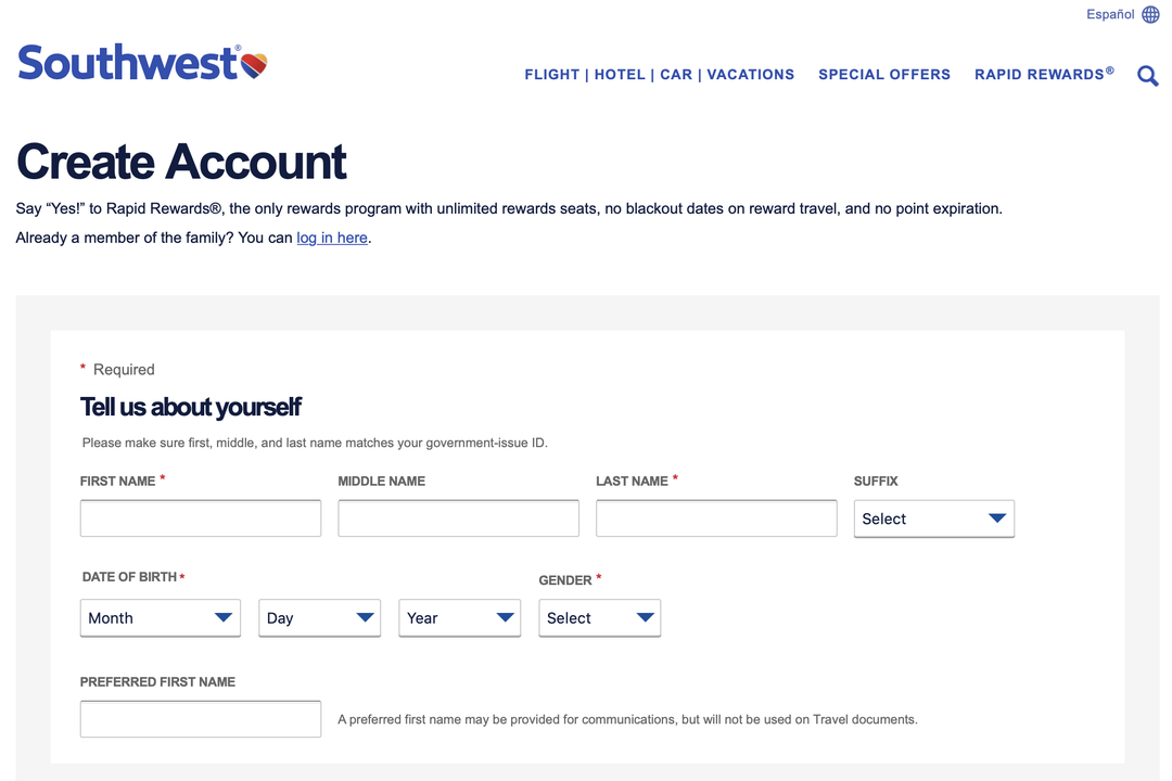 How to redeem points with the Southwest Rapid Rewards program The