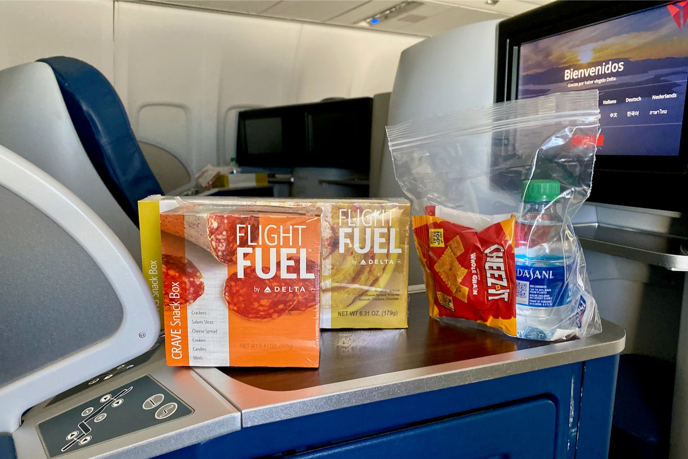 Here’s what food and drinks the major US airlines are currently serving