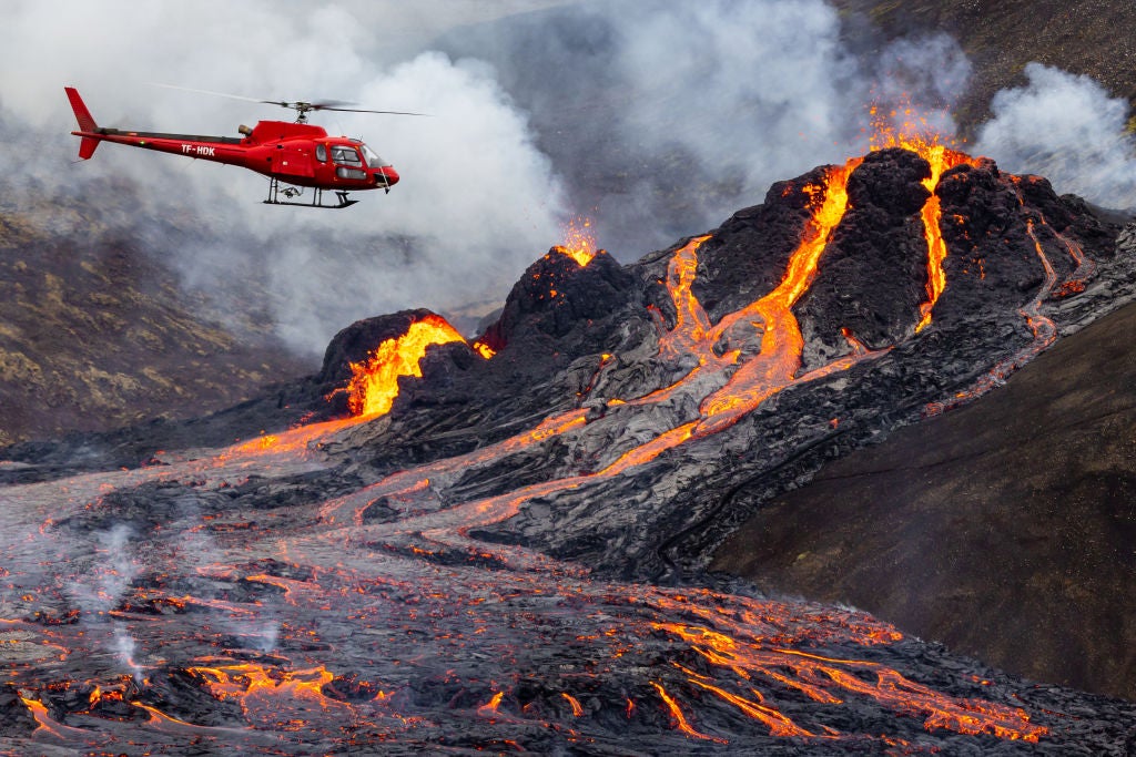  Fagradalsfjall volcano  erupts near Iceland s capital