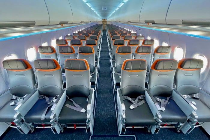 Touring JetBlue’s new coach cabin on the Airbus A321neo