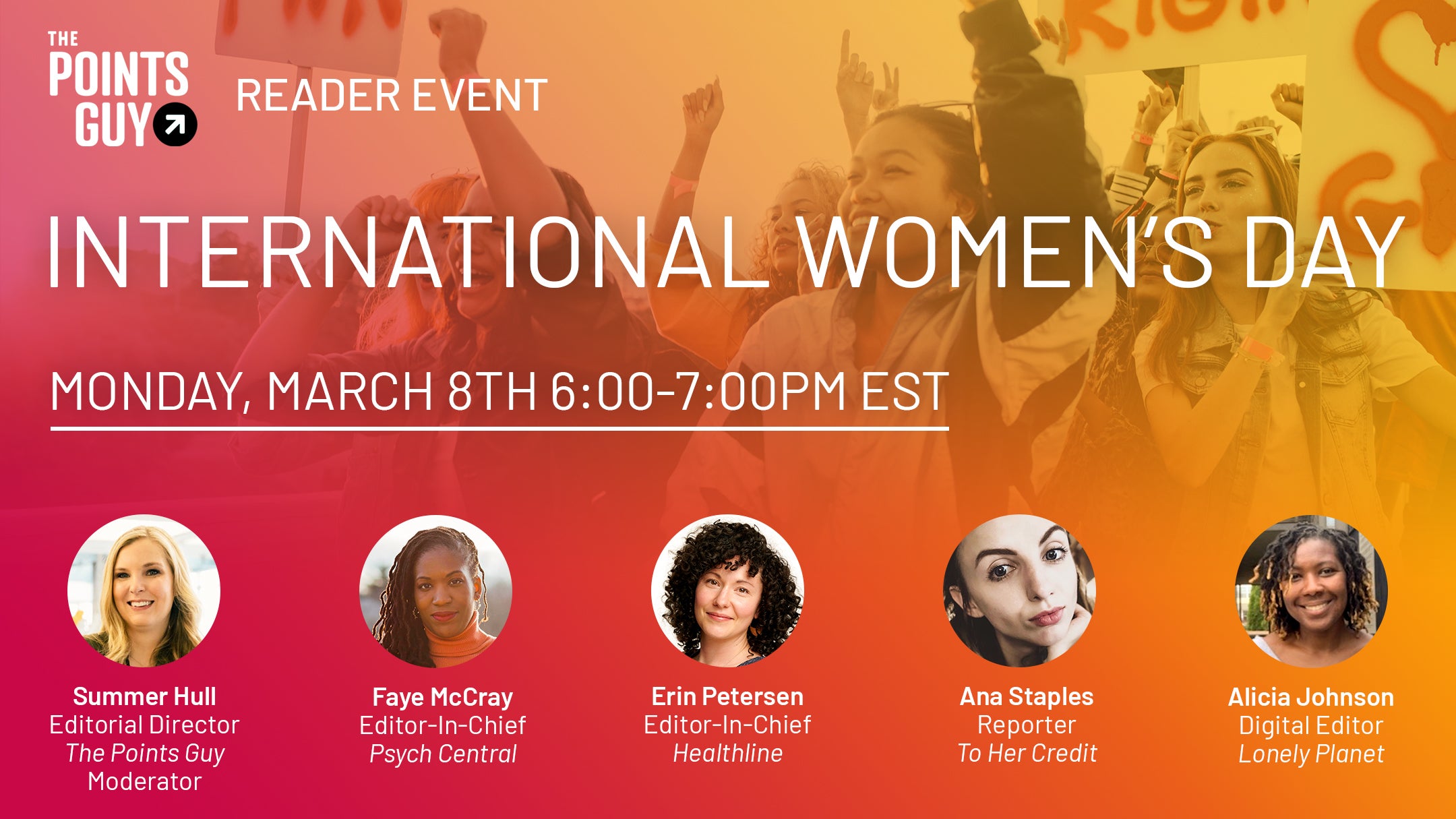 Join us for trivia, giveaways and more at TPG’s International Women’s ...