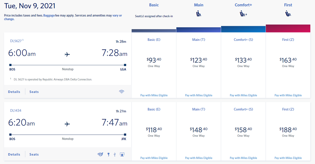 Delta Miles + Cash vs. Pay with Miles tickets Which should you book? The Points Guy