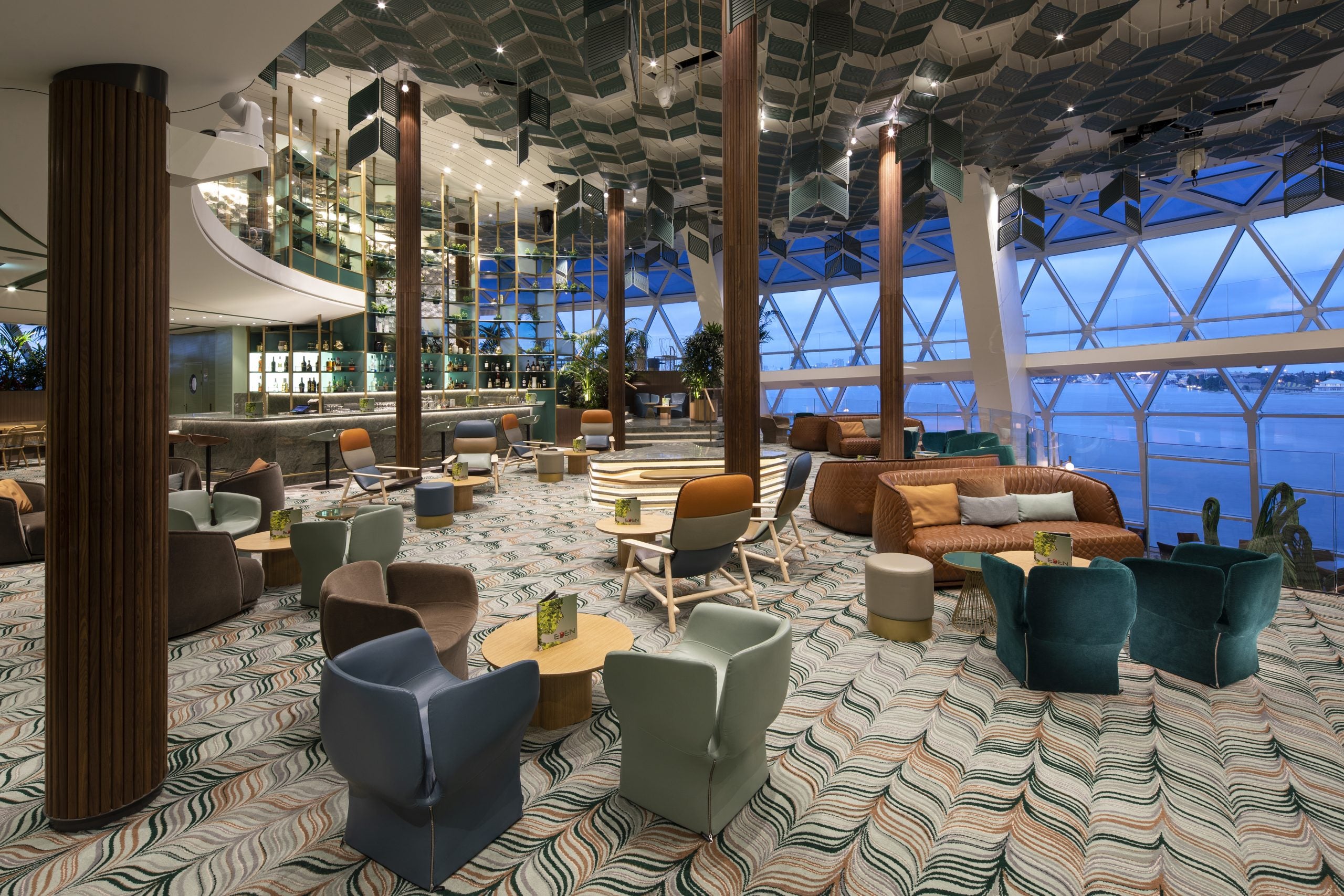 The Eden Lounge on Celebrity Edge