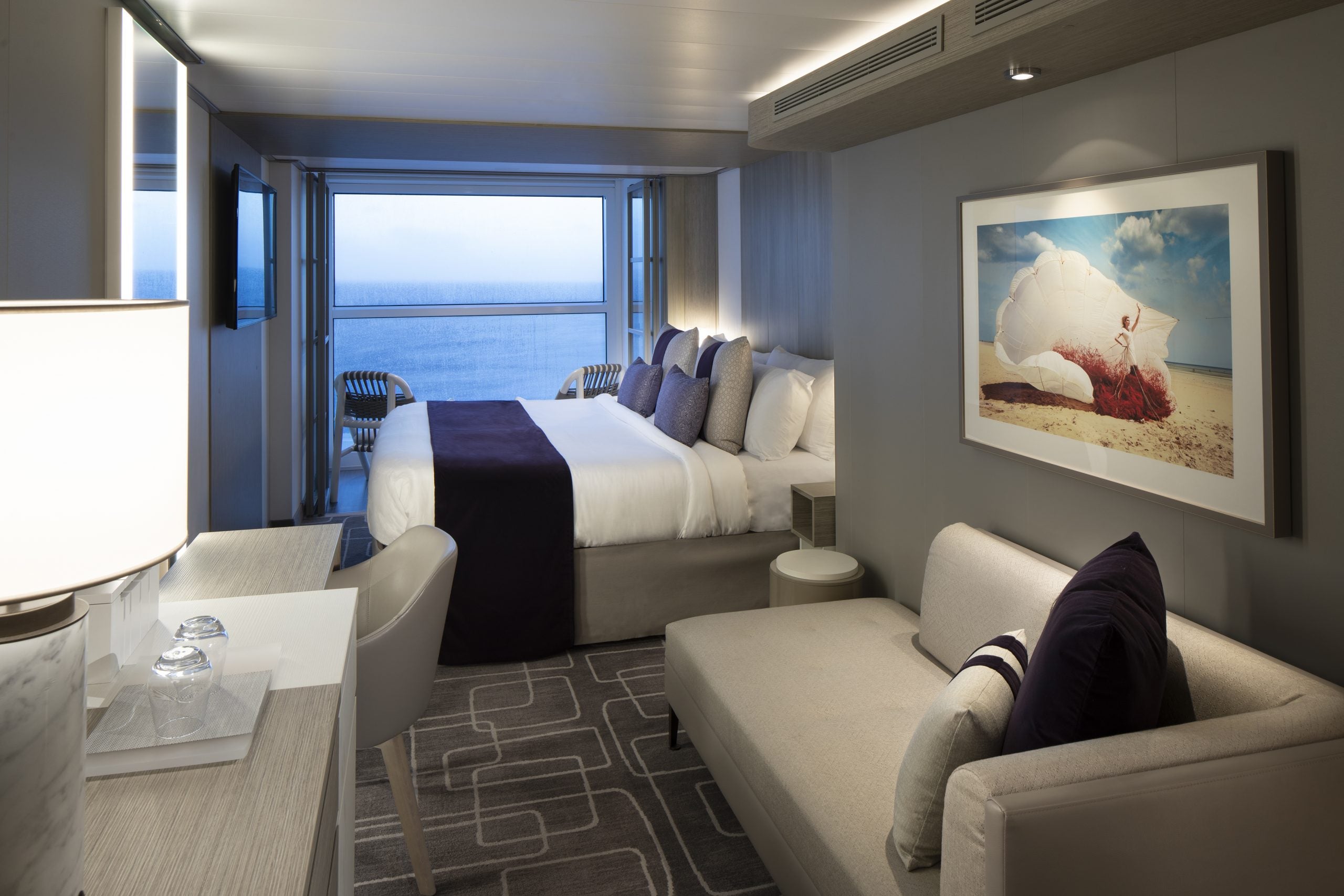 Infinite Verandah cabin on Celebrity Edge cruise ship