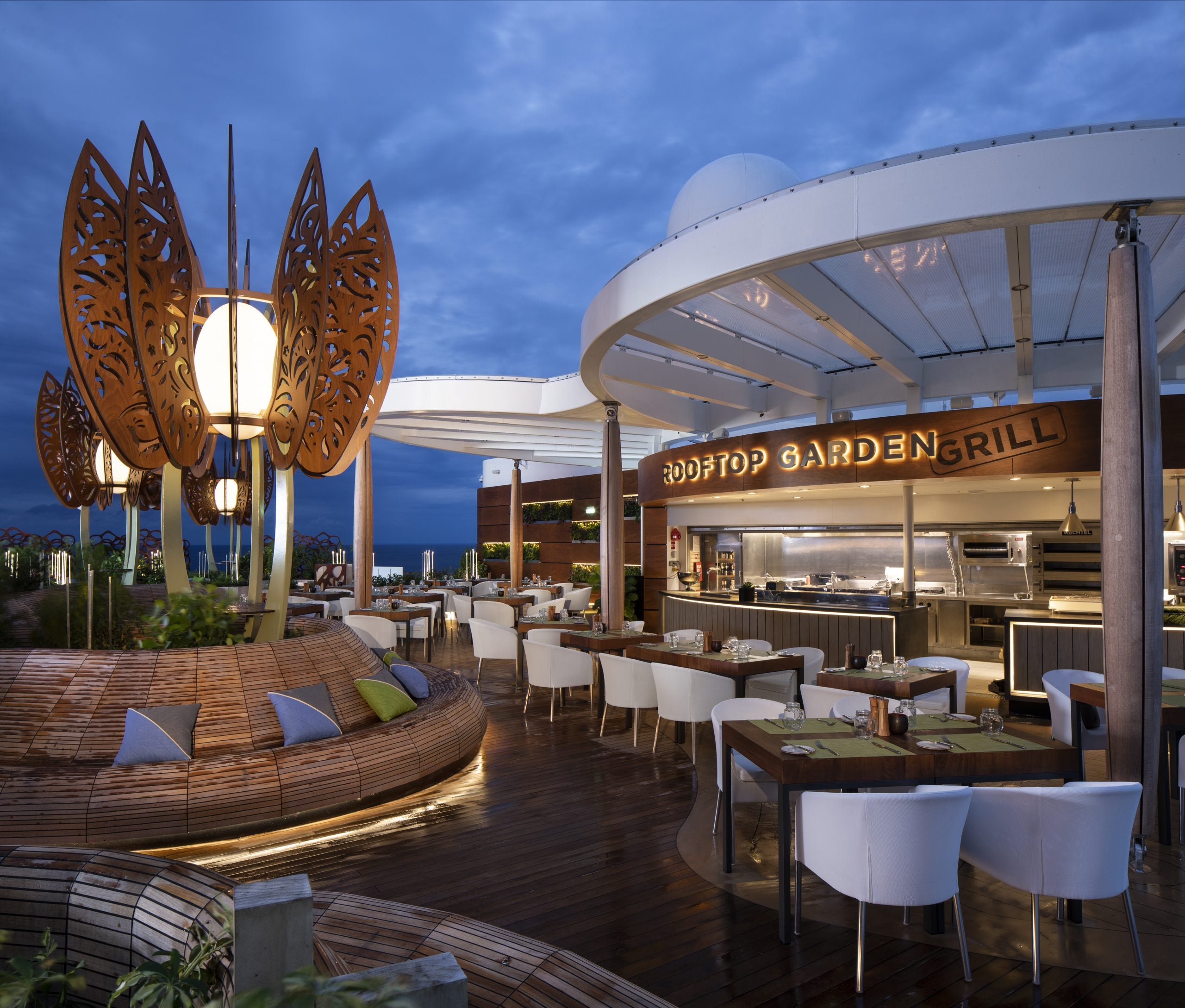 Rooftop Garden on Celebrity Edge