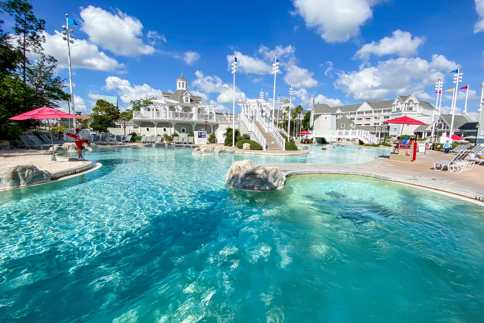 yacht club resort pool