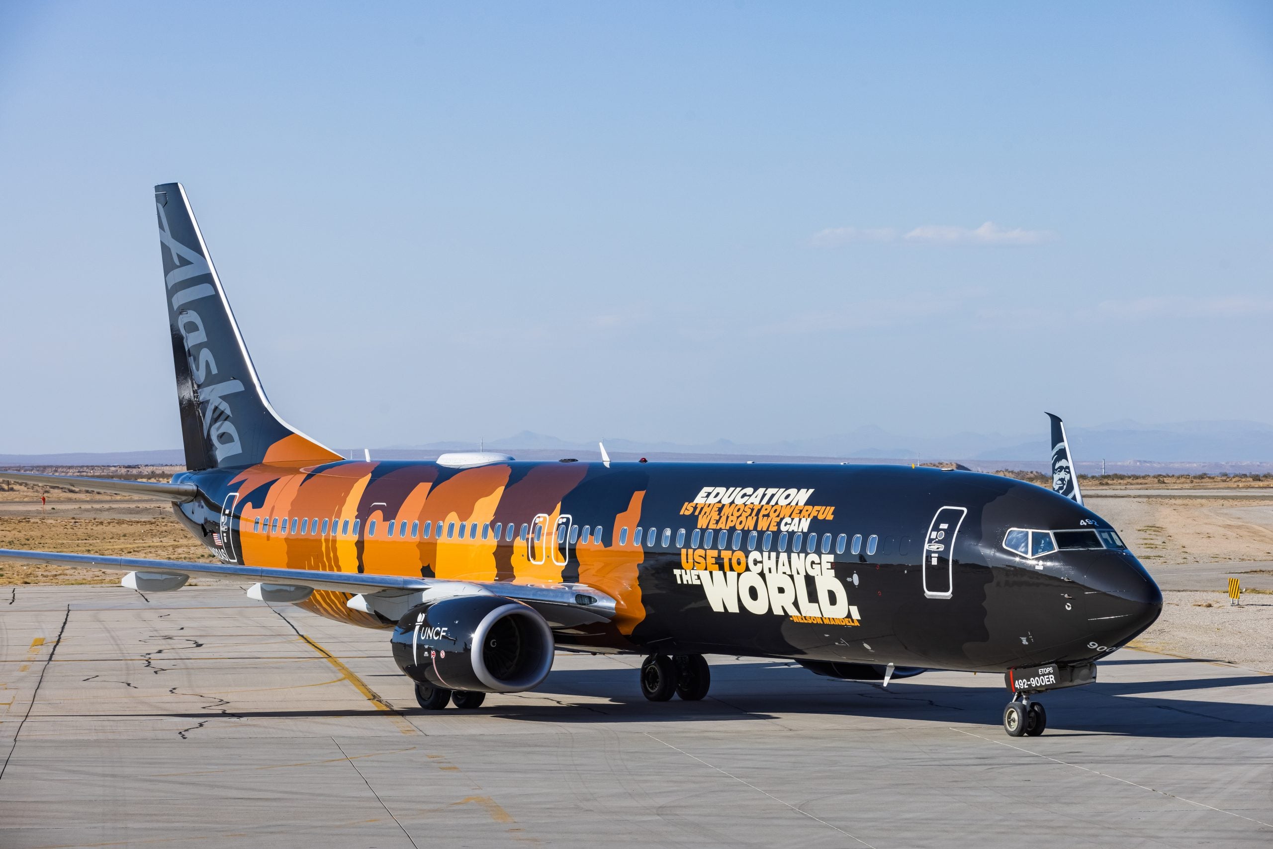 Alaska Airlines Our Commitment Livery