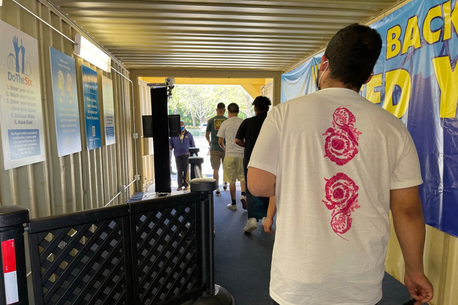 Six Flags Magic Mountain What it's like as it reopens The Points Guy