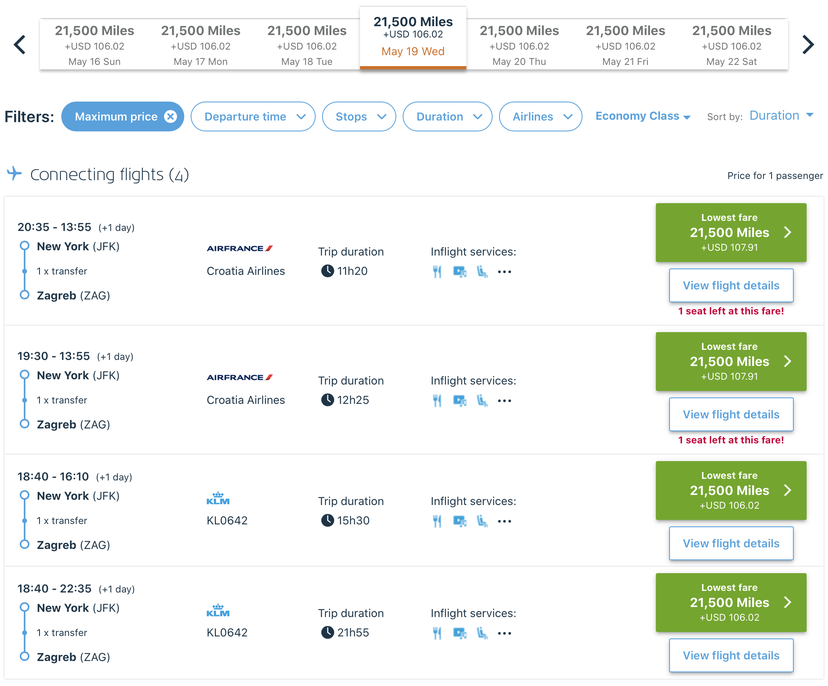 Sweet Spot Sunday: Fly from the US to Europe, North Africa from 21,500 ...