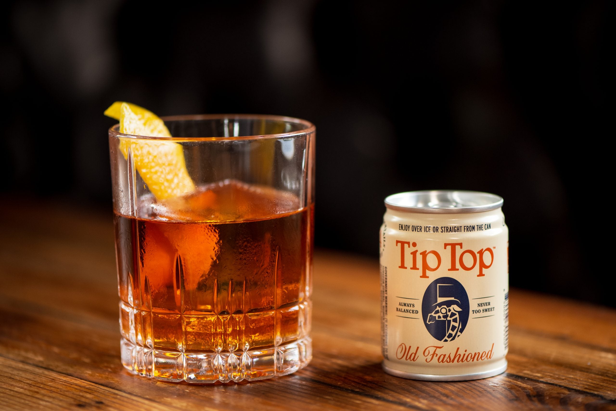 Tip Top Old-Fashioned Cocktail