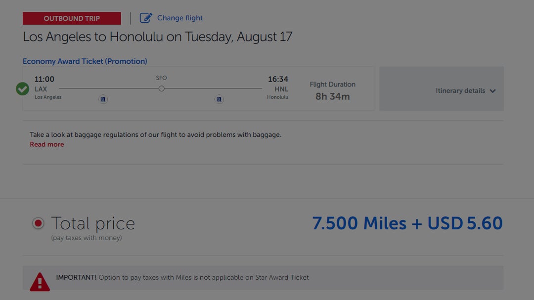 How to fly to Hawaii for 15,000 miles roundtrip on Turkish Airlines