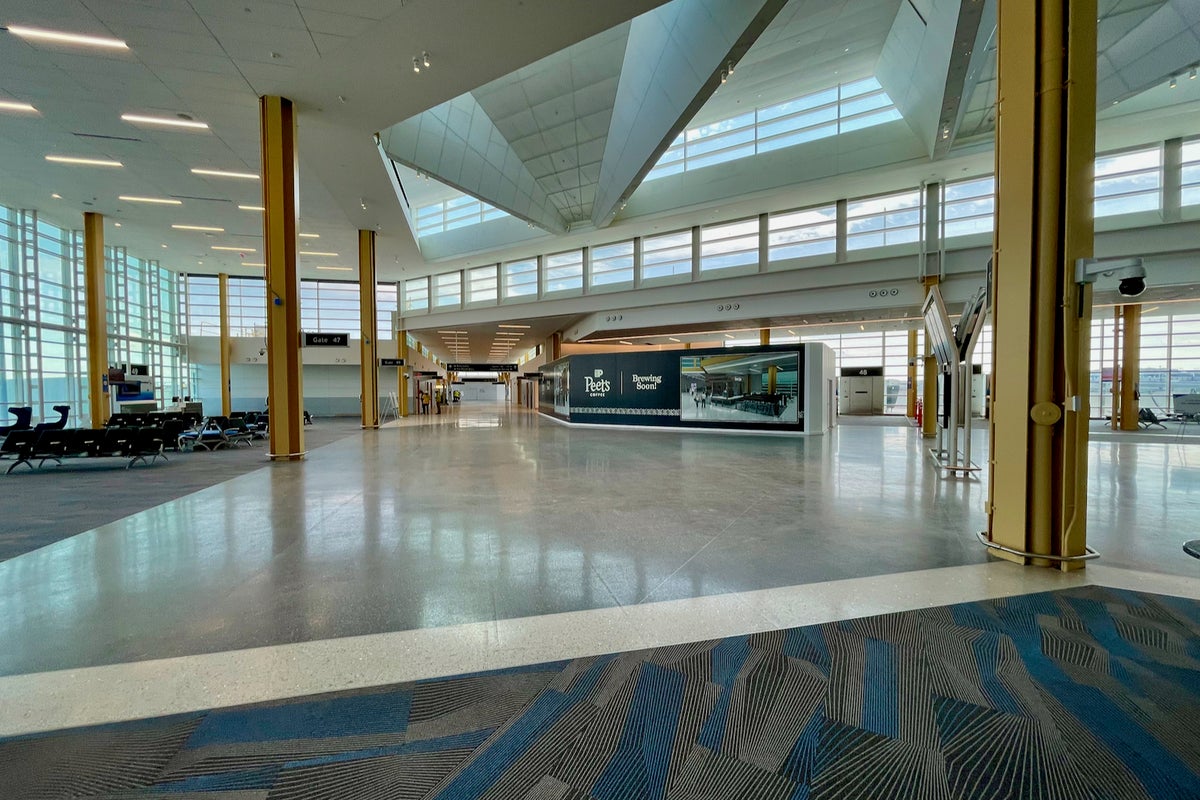 First look New concourse at Washington D.C.'s Reagan National airport