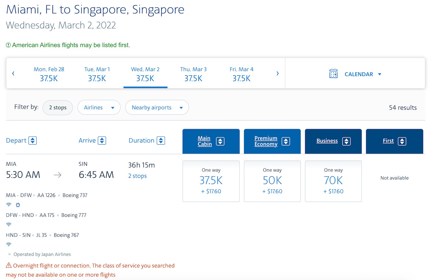 Cleared for Takeoff: Miami to Singapore and Mumbai in business class ...