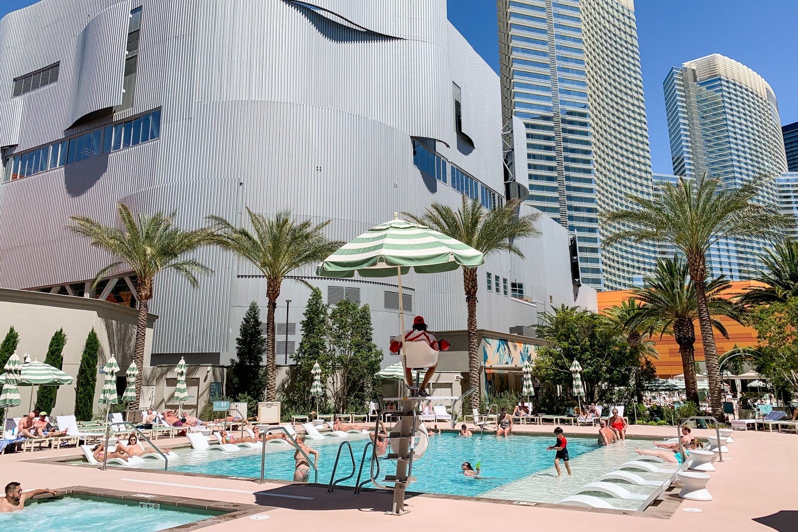 Park MGM Las Vegas pool