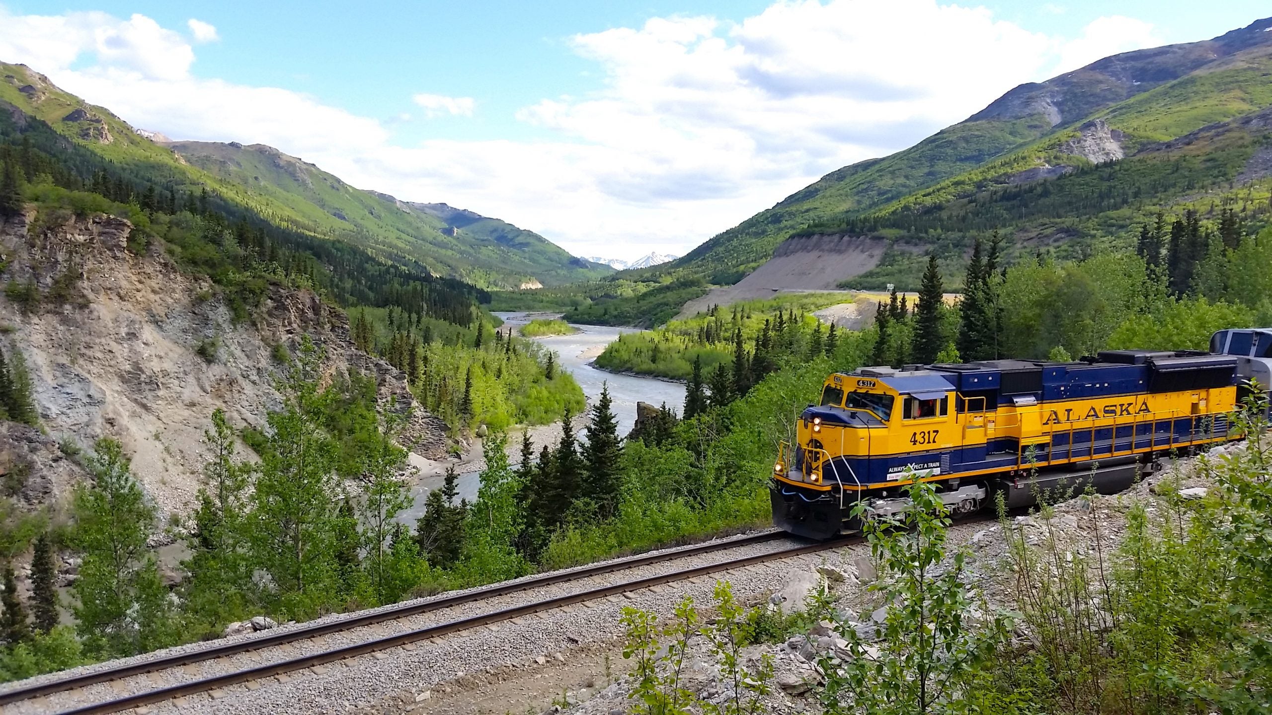 Denali Star Train - Nenana River - Brandon Rathgeber