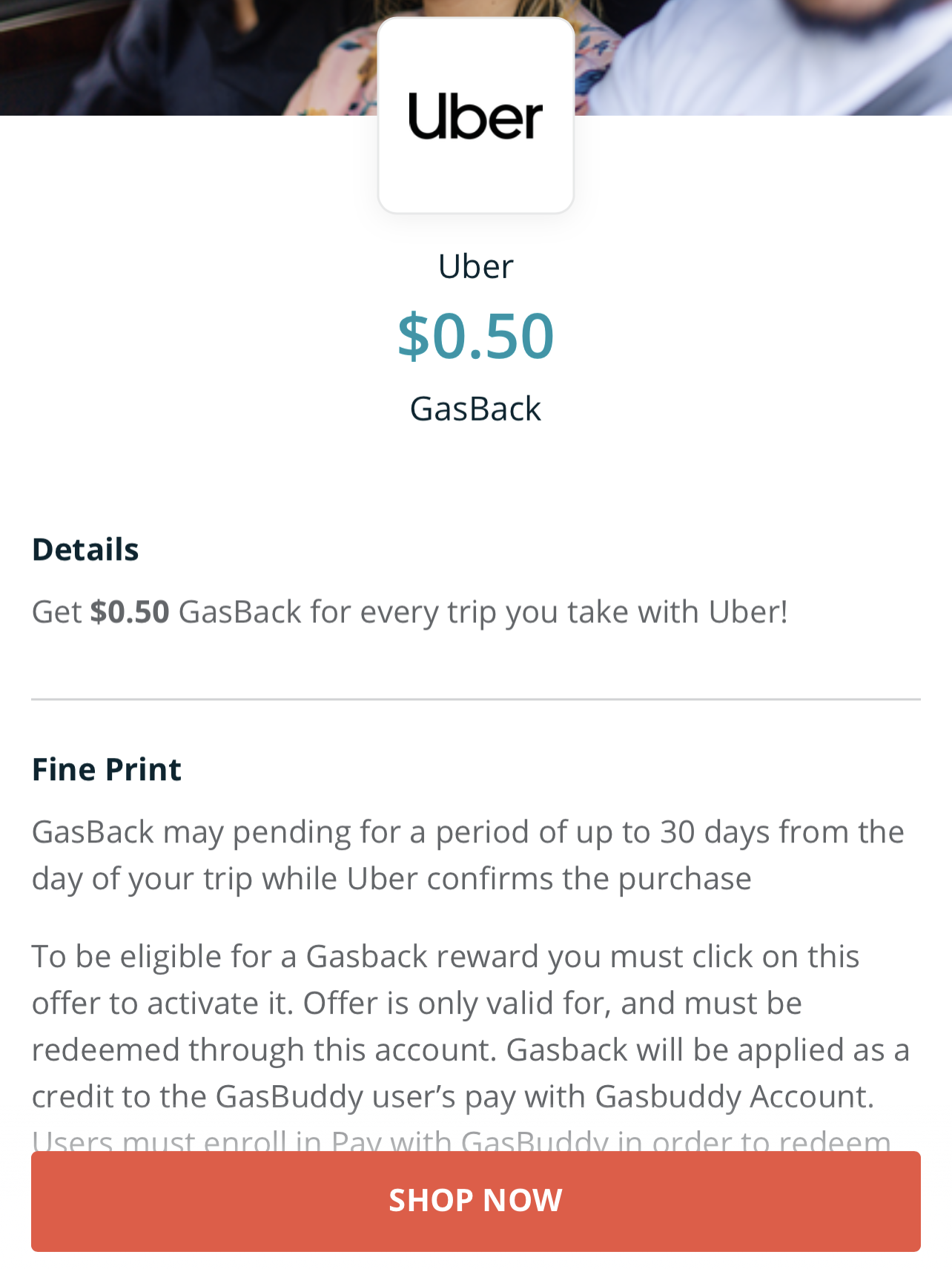 gasbuddy trip planner app