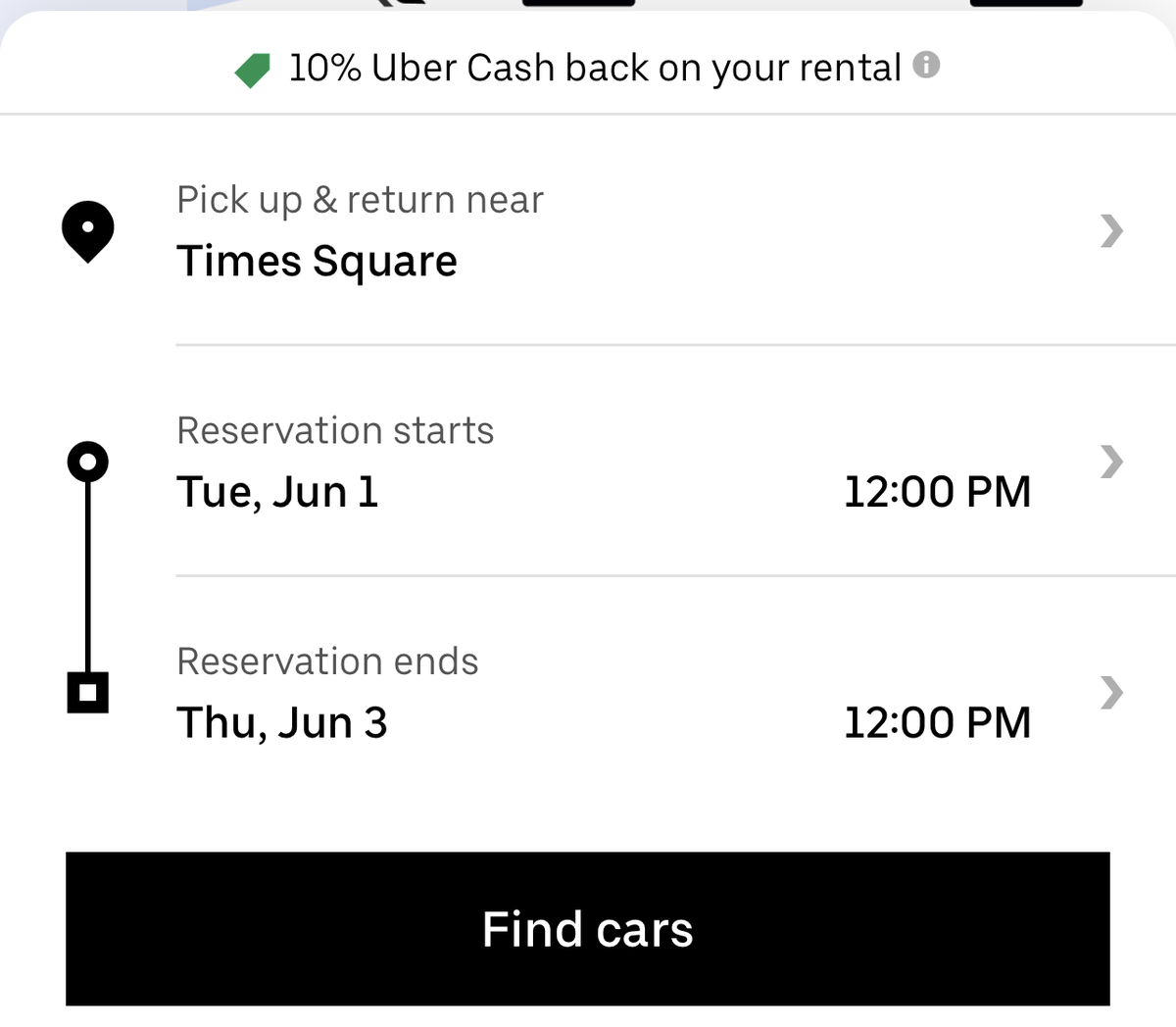 The complete guide to renting a car with Uber The Points Guy