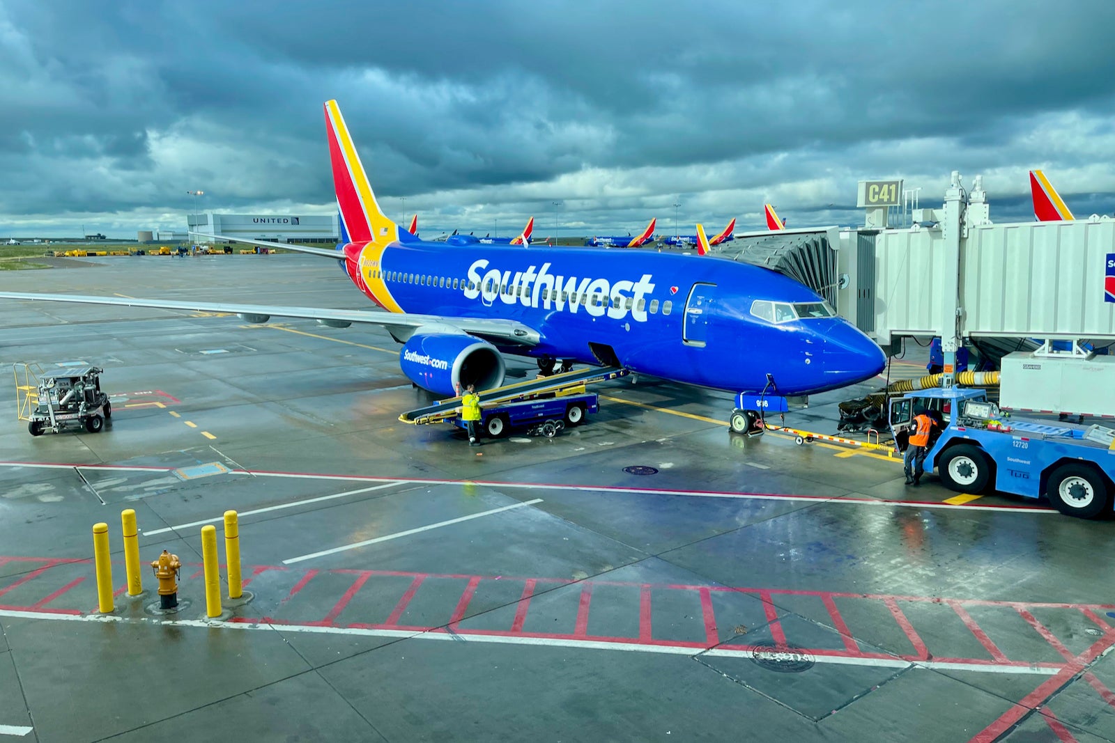 Southwest Airlines Boeing 737 Denver Las Vegas