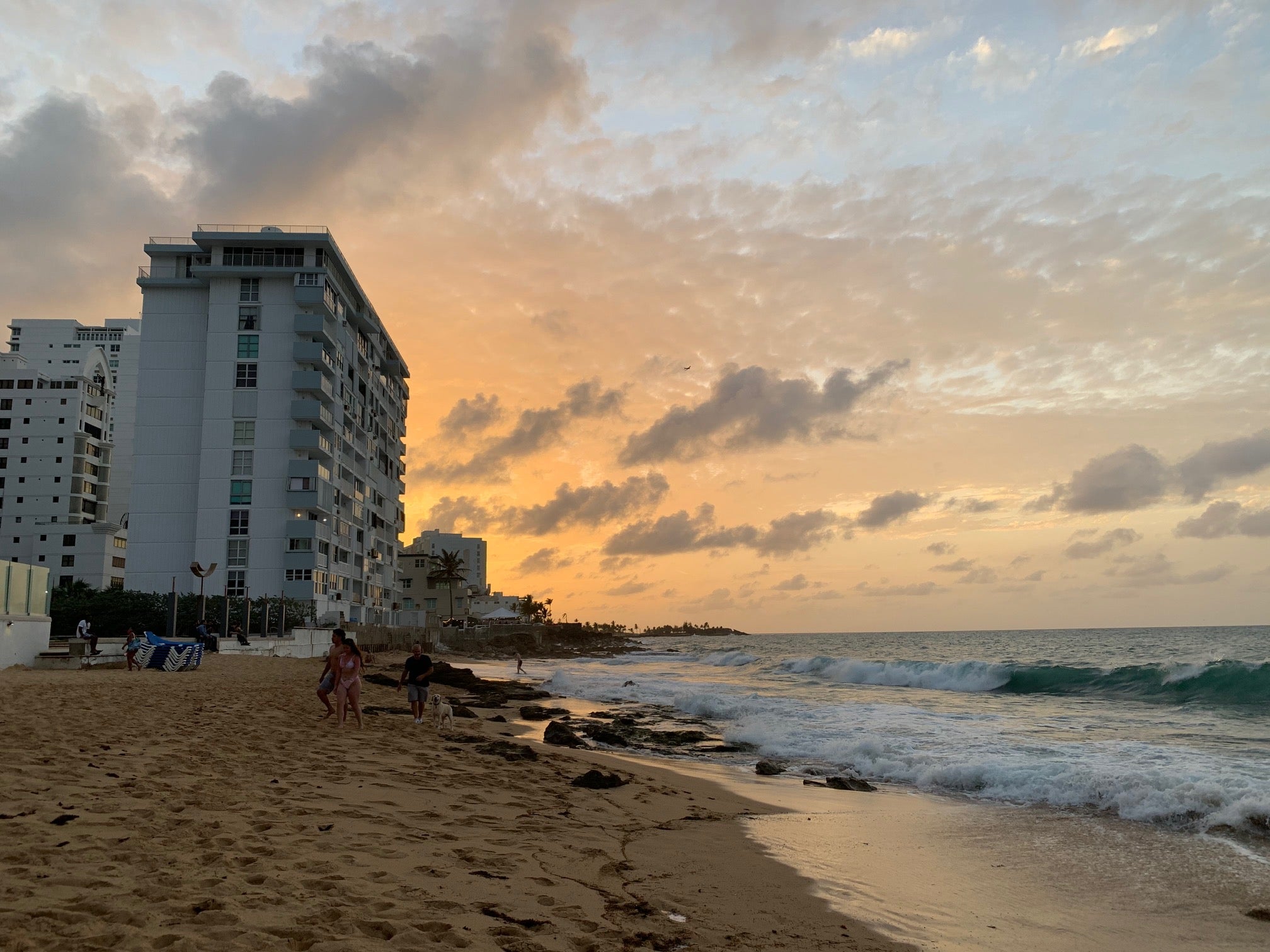 Sunet from the Coronado Ocean Club in San Juan, Puerto Rico May 2021. (Photo by Clint Henderson:The Points Guy)