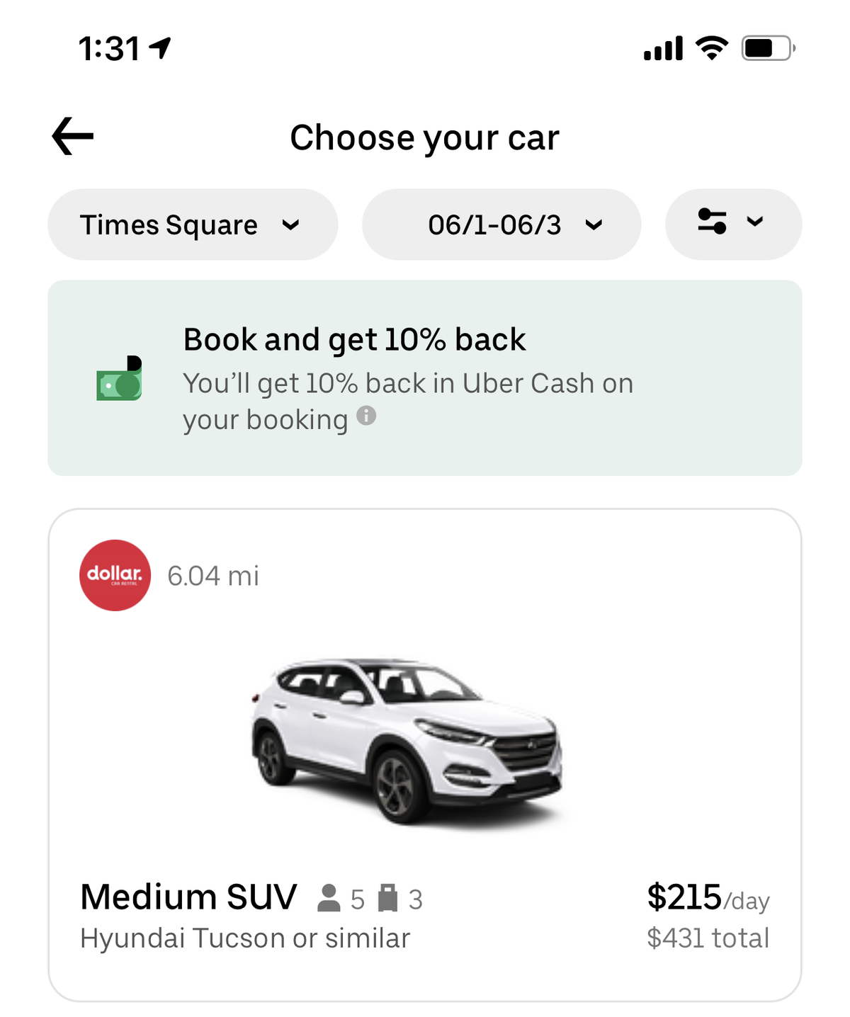 The complete guide to renting a car with Uber The Points Guy