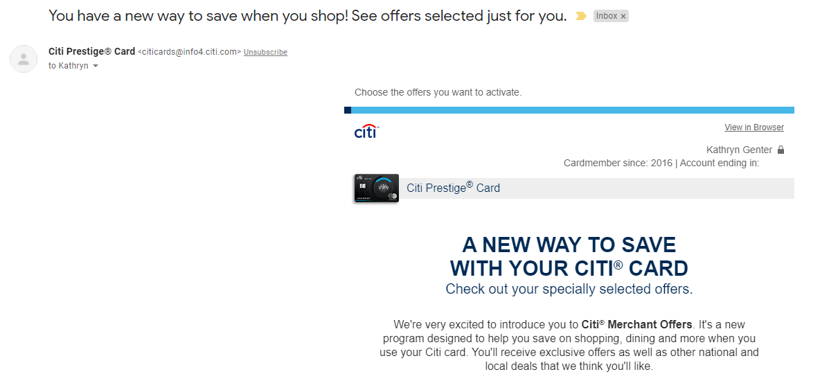 Citi Merchant Offers guide: Statement credits - The Points Guy