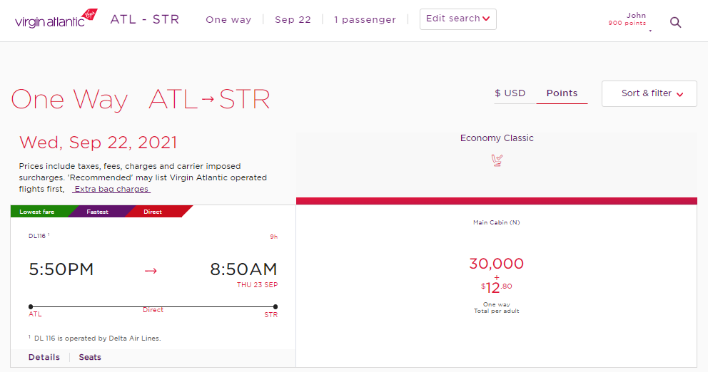 Using Virgin Atlantic points for Delta flights The Points Guy