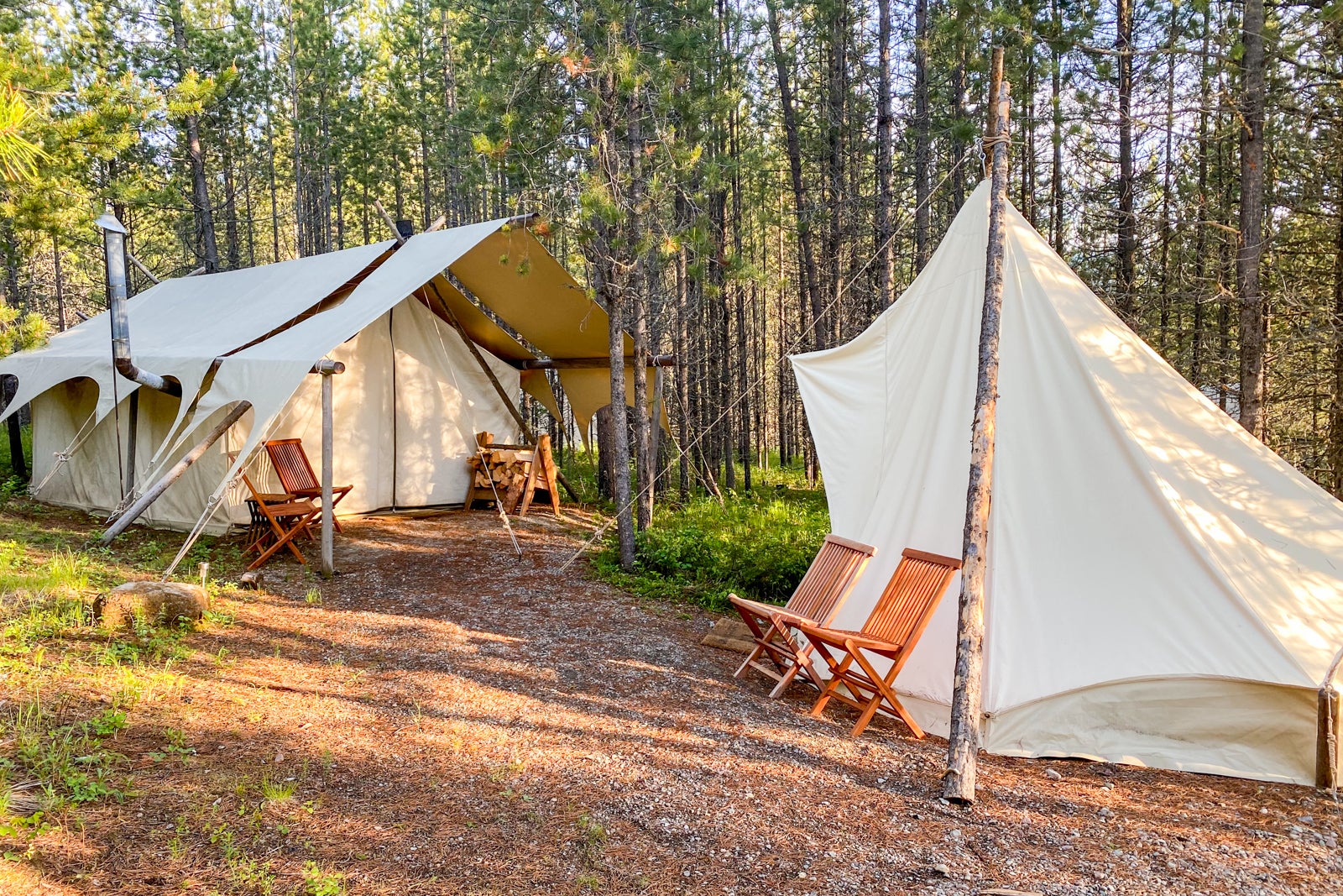 What it's really like to 'glamp' with Under Canvas near national parks