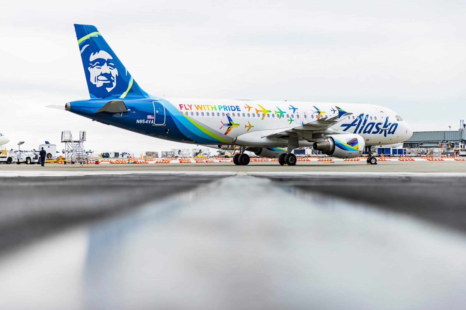 Alaska Airlines shows its Pride with LGBTQIA+ livery - The Points Guy