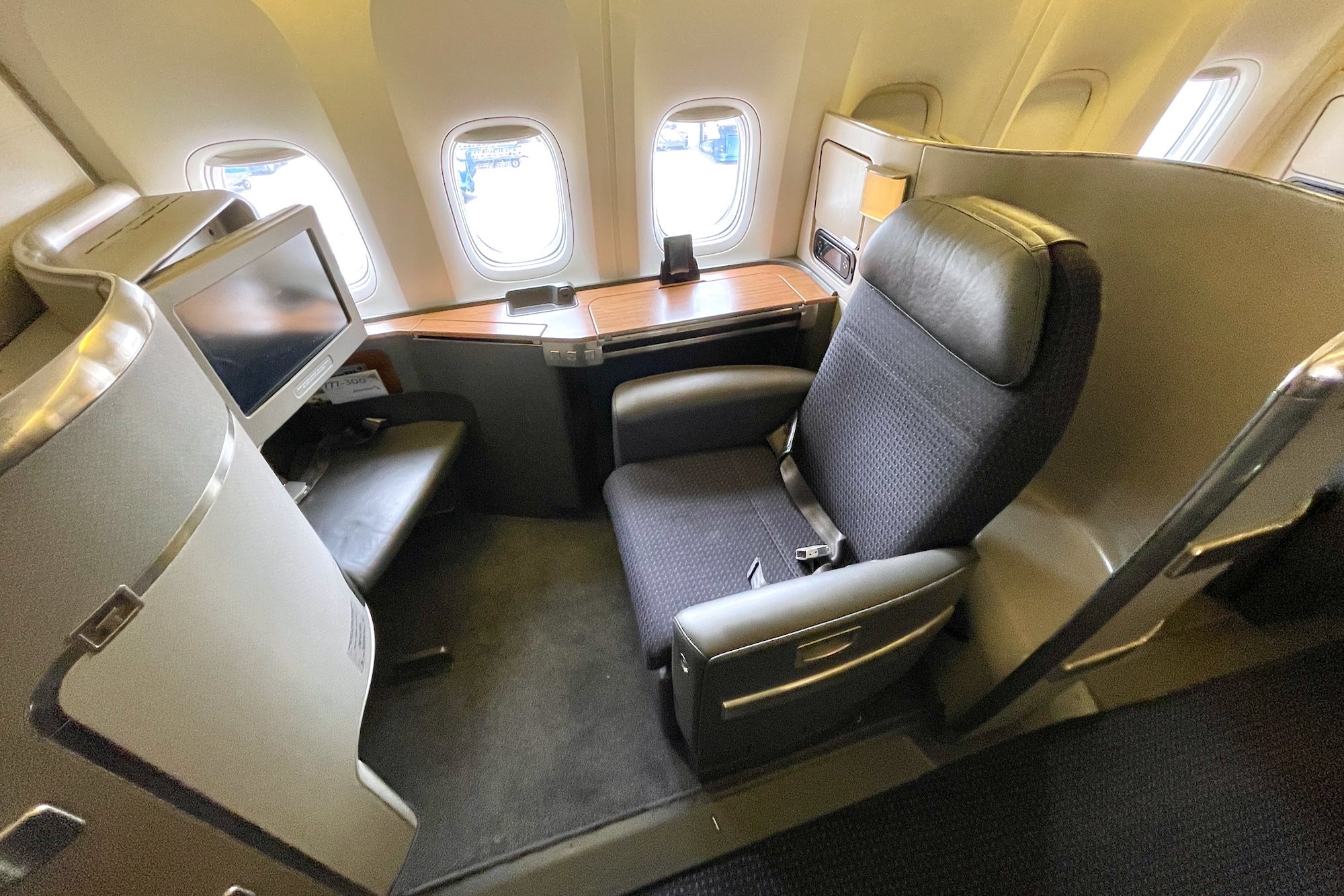 American Airlines 777-300 first class