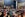 Crowds near the Mona Lisa in Paris' Louvre