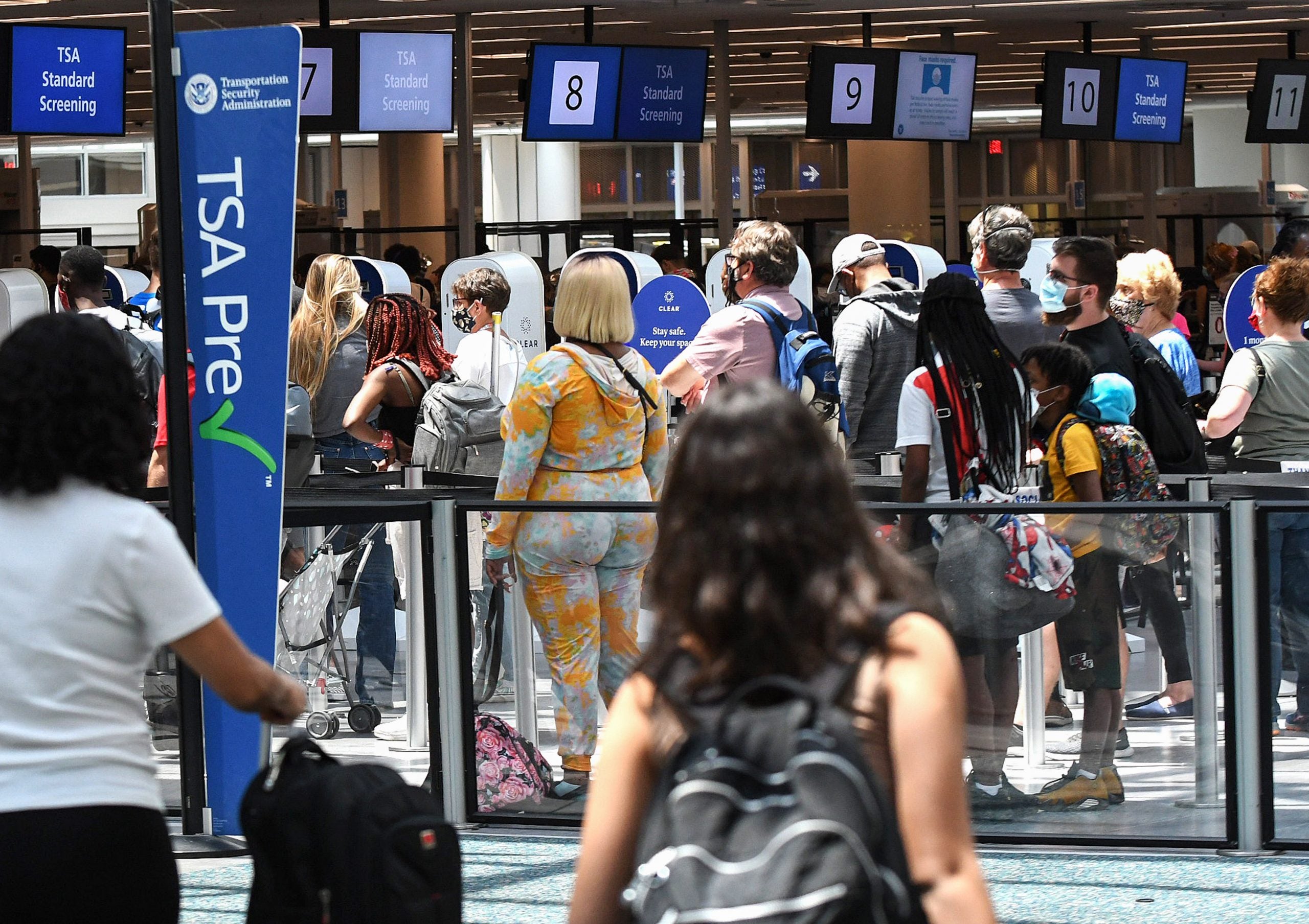 TSA screened more travelers Thursday than in 2019, but there's a catch