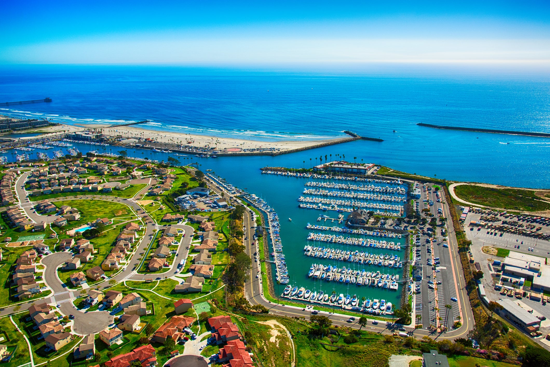 Oceanside California Aerial