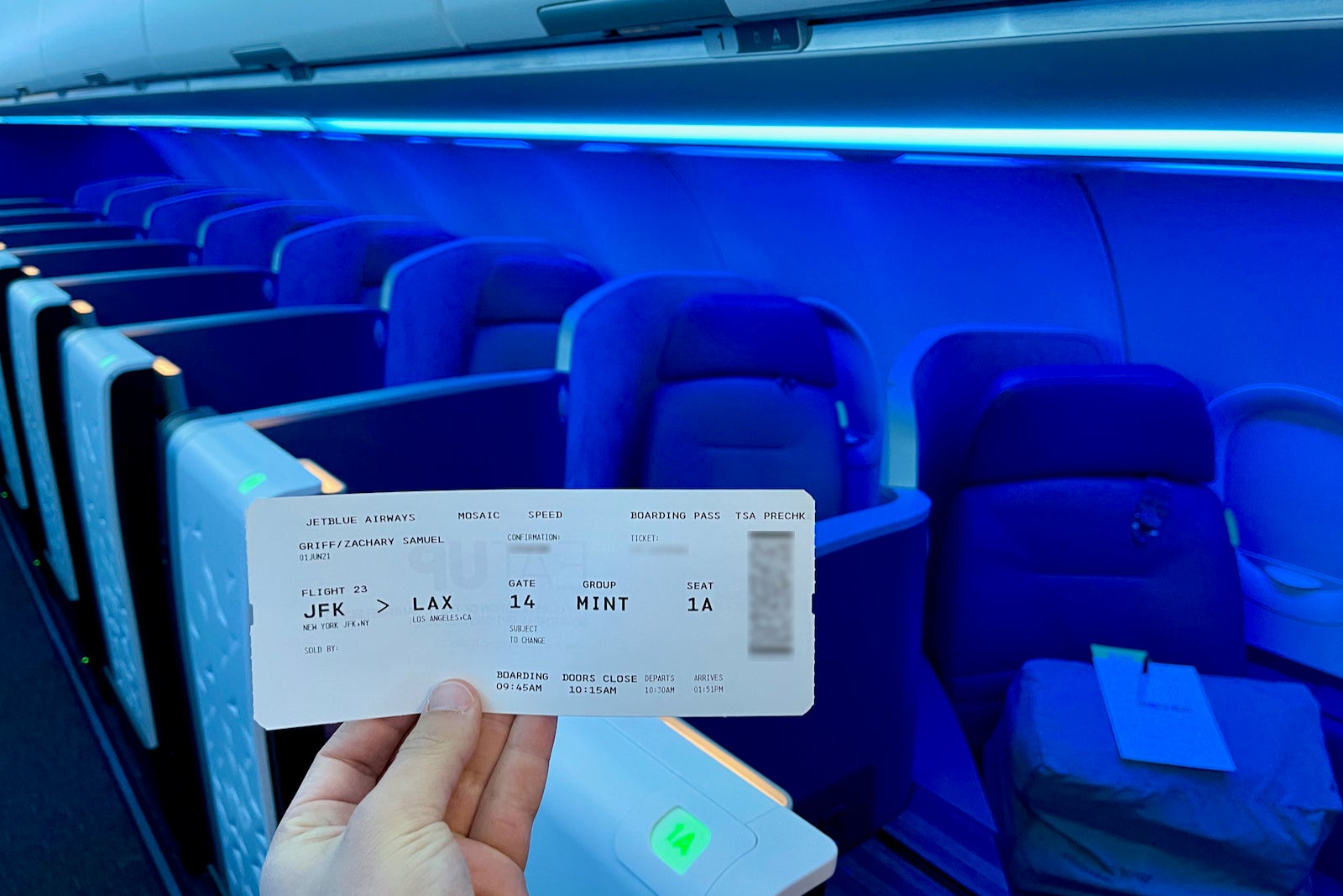 Flight Review: JetBlue Mint From New York to San Francisco - The Points Guy