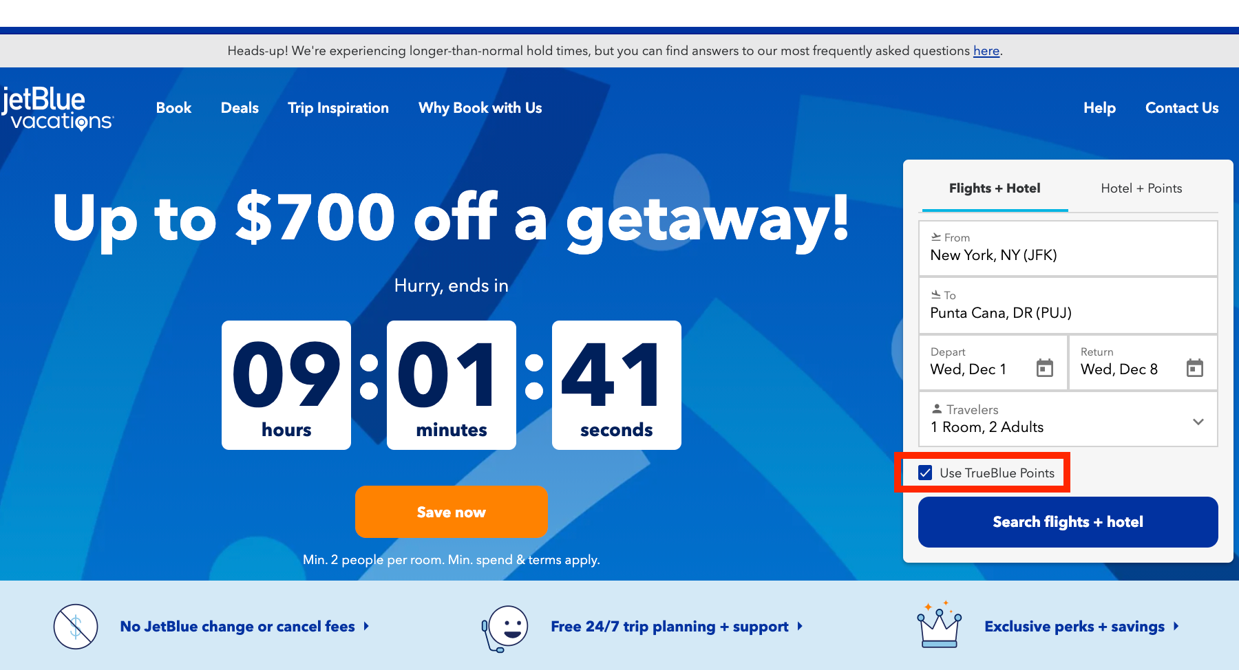 Redeeming JetBlue Points For Vacation Packages - The Points Guy