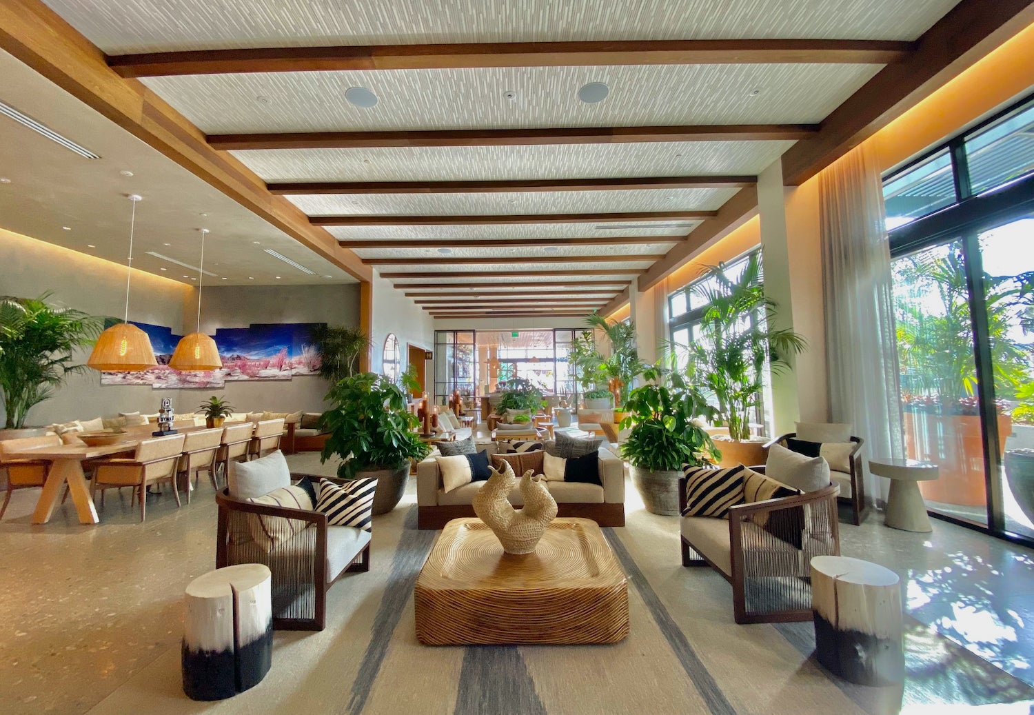 Mission Pacific Hotel lobby