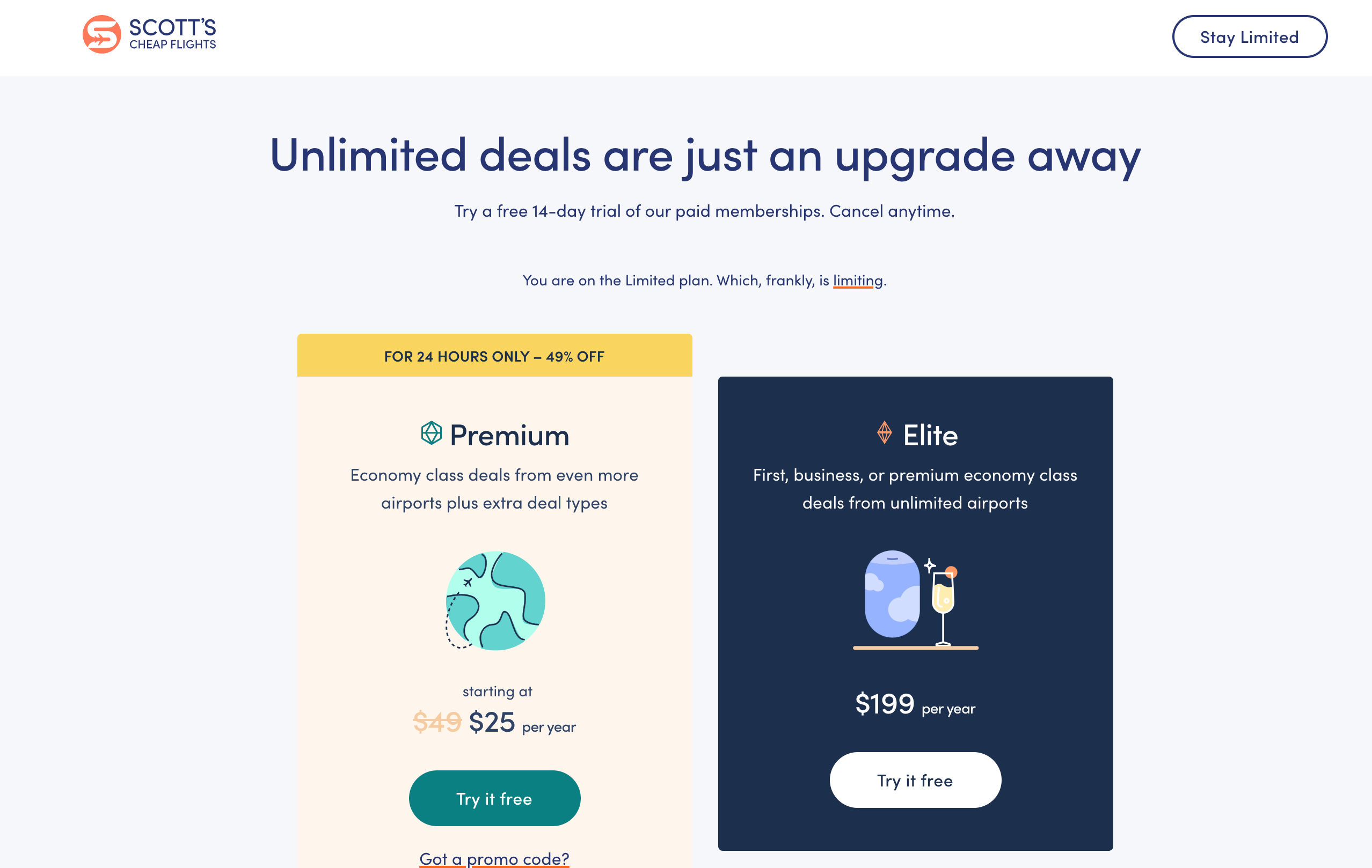 Scott's Cheap Flights Launches New 'elite' Service Tier For First- And ...