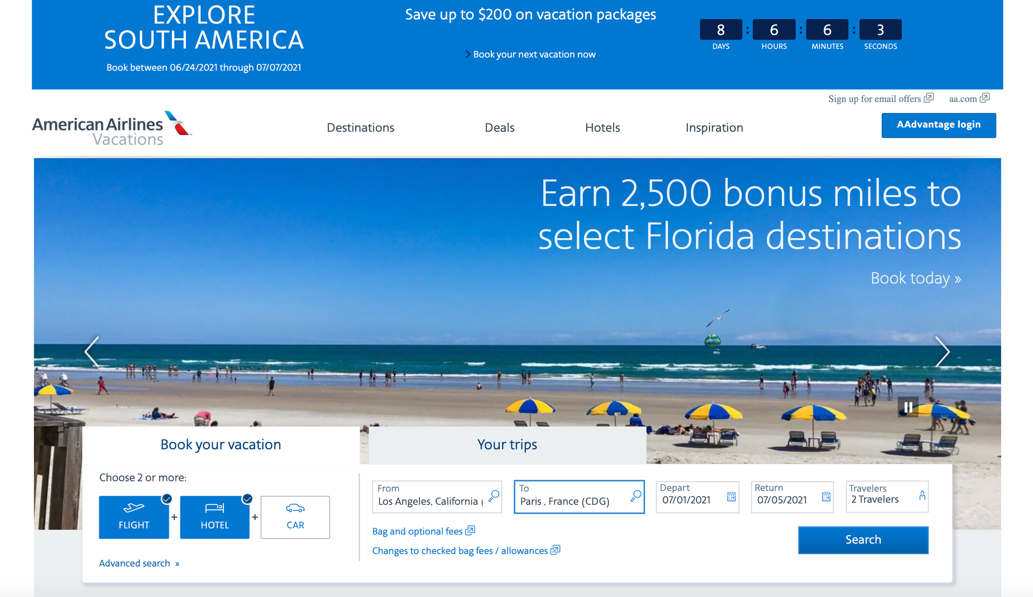 aa vacations travel agent login