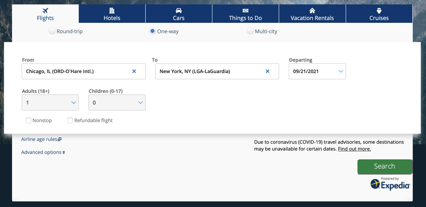 How to use your Chase Sapphire bonus to book domestic