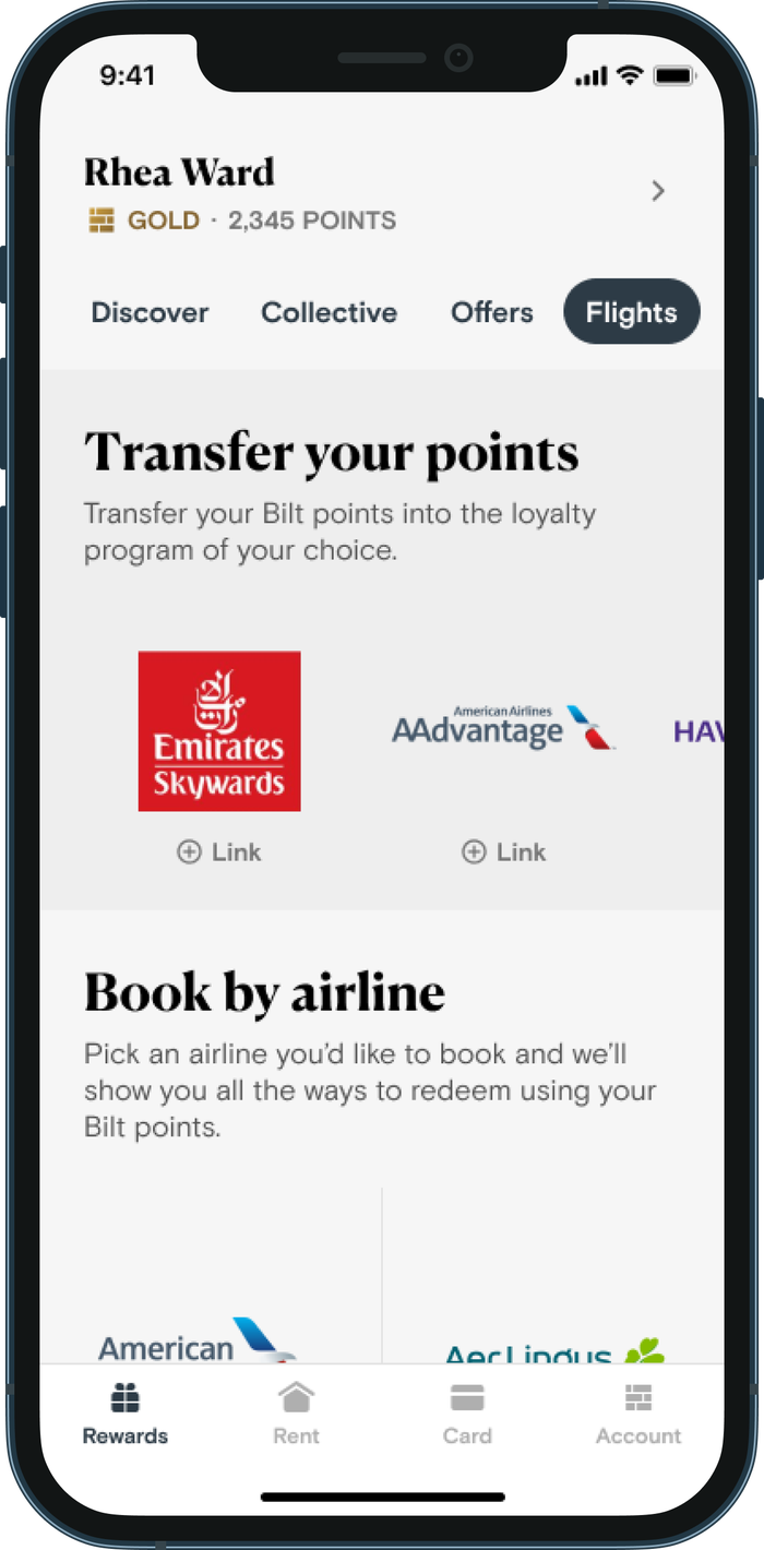 Bilt, the firstever rewards program to earn points on rent, is