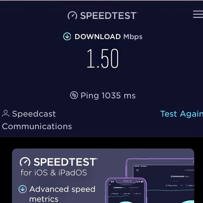 Is the Voom internet on Royal Caribbean cruise ships really as fast as