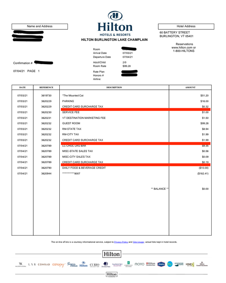 Hilton hotel adds surcharge for using a credit card — Will this