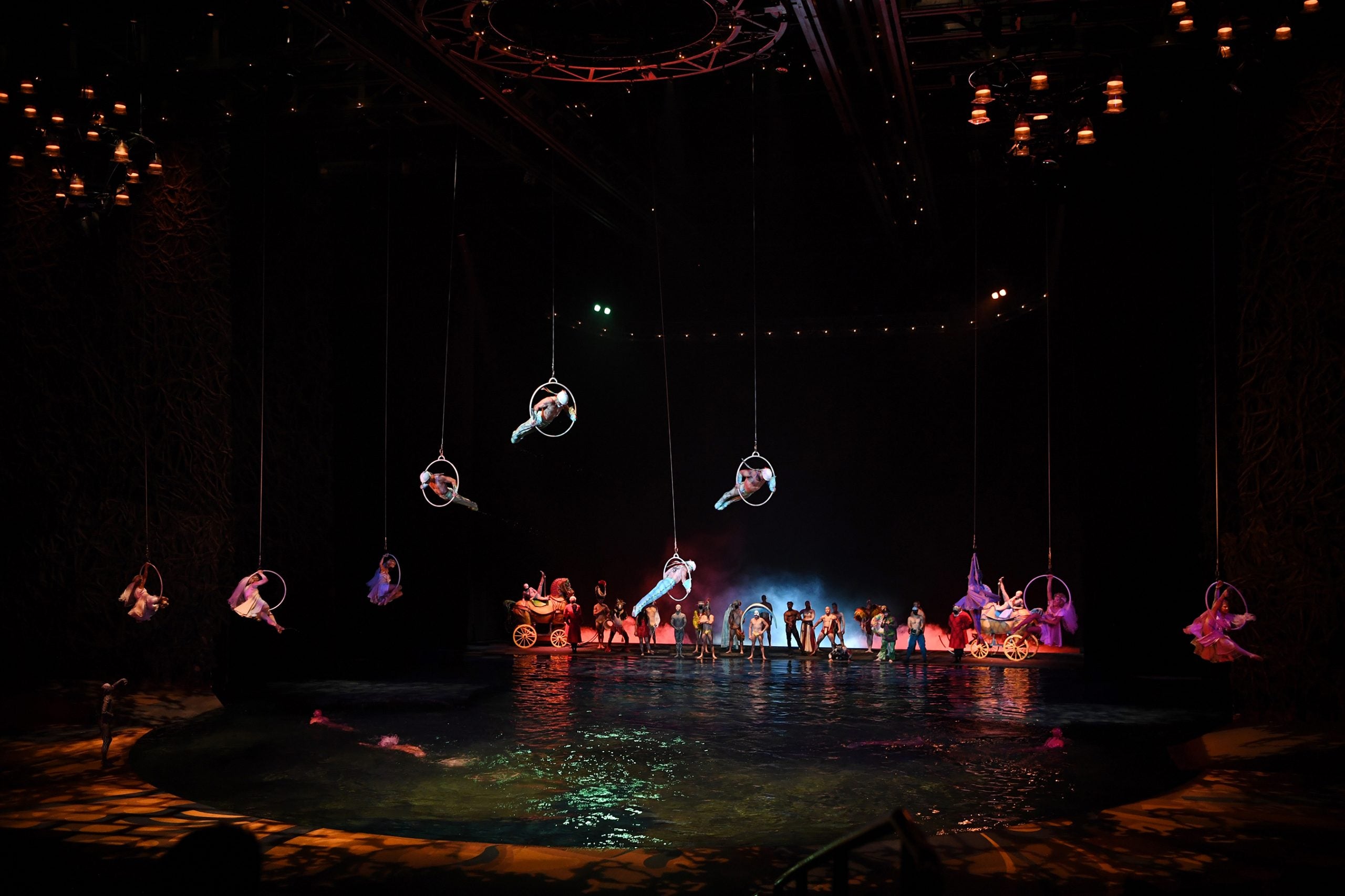 Bellagio Celebrates Return Of "O" By Cirque du Soleil