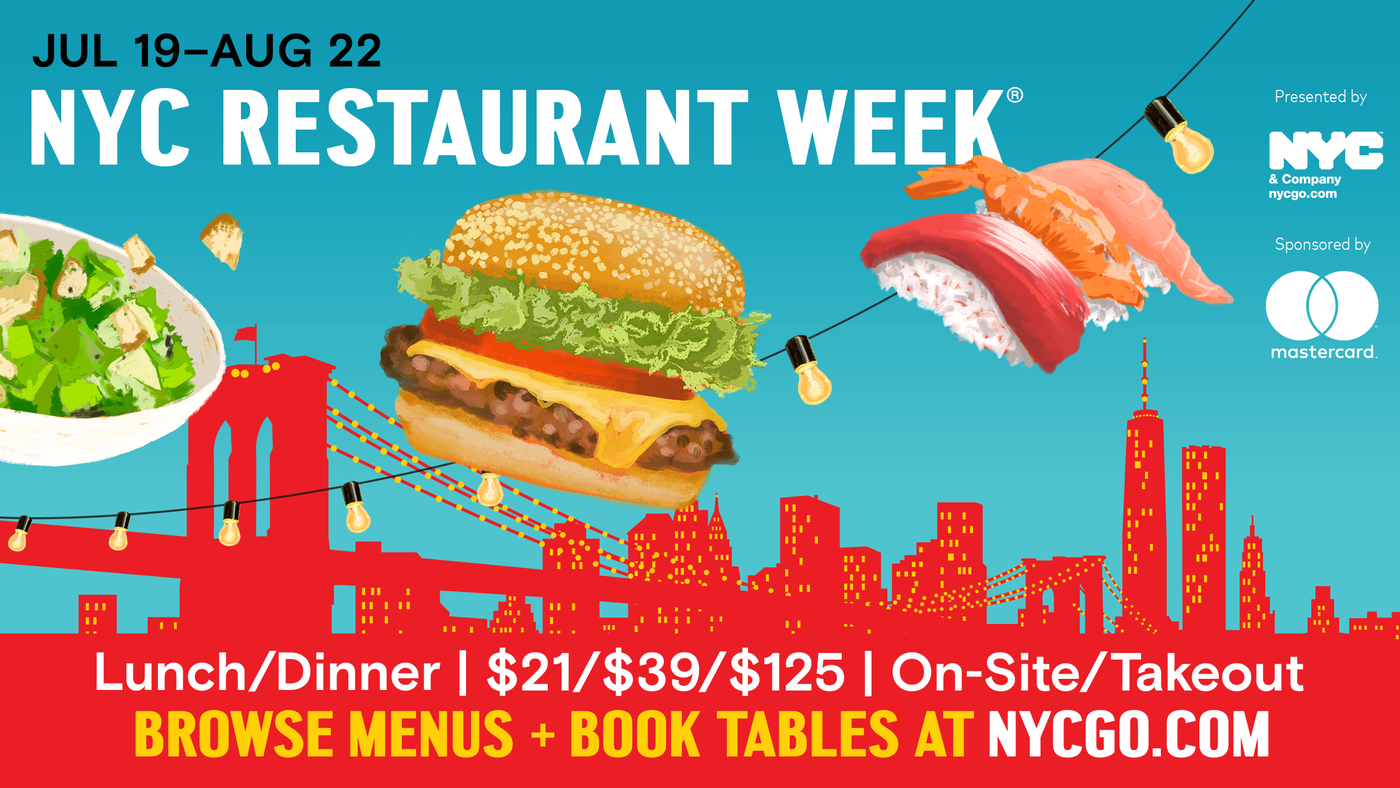 NYC Restaurant Week is back — and Mastercard cardholders can save each time you dine out